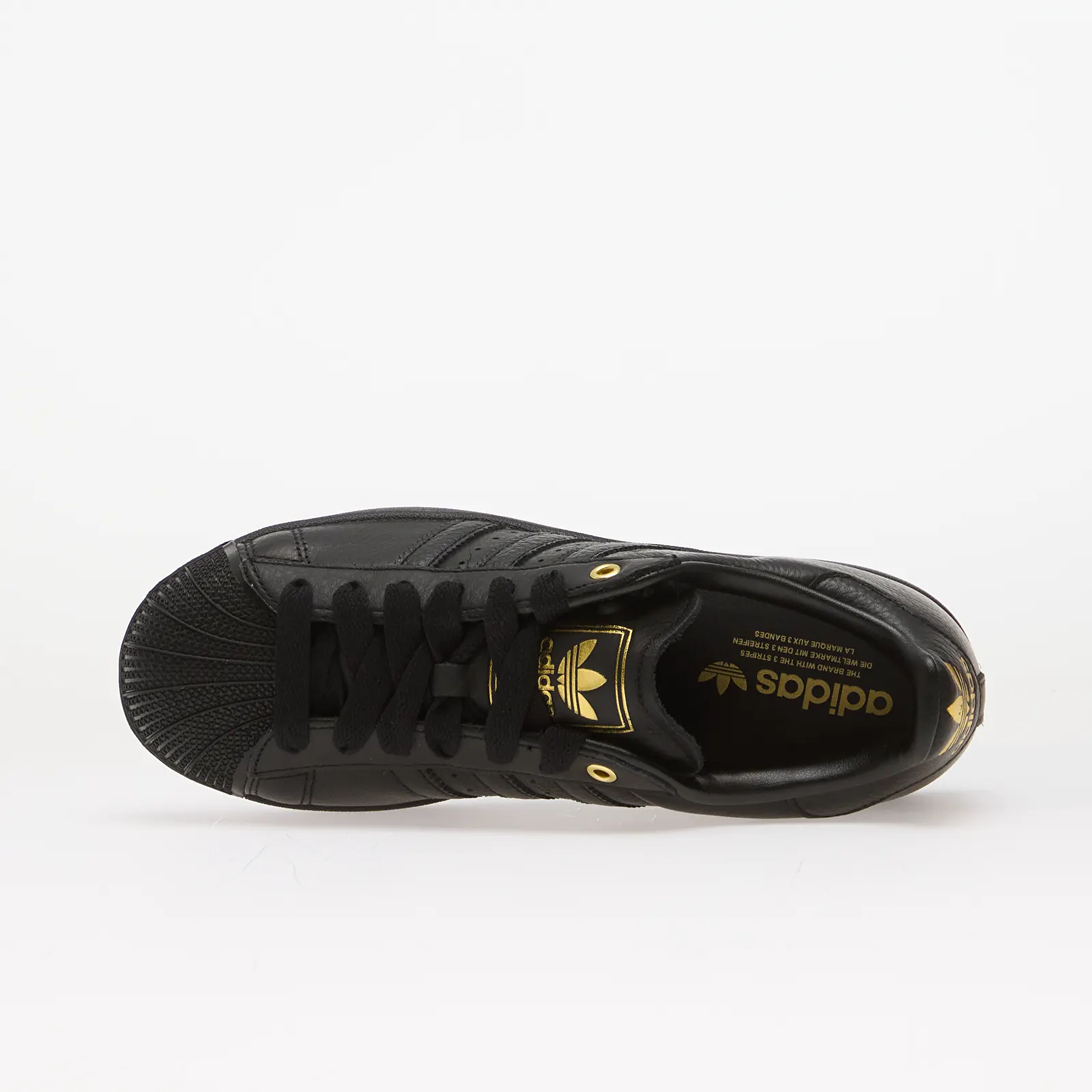 Chaussures et baskets homme adidas Superstar II Core Black/ Core Black/ Gold Met.