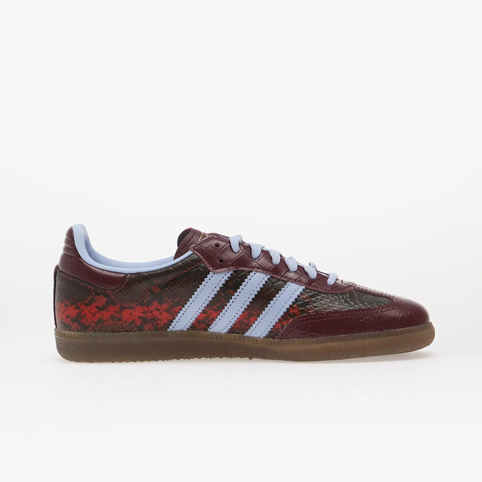 Men's sneakers and shoes adidas Samba OG Maroon/ Blue Dawn/ Gold Met.