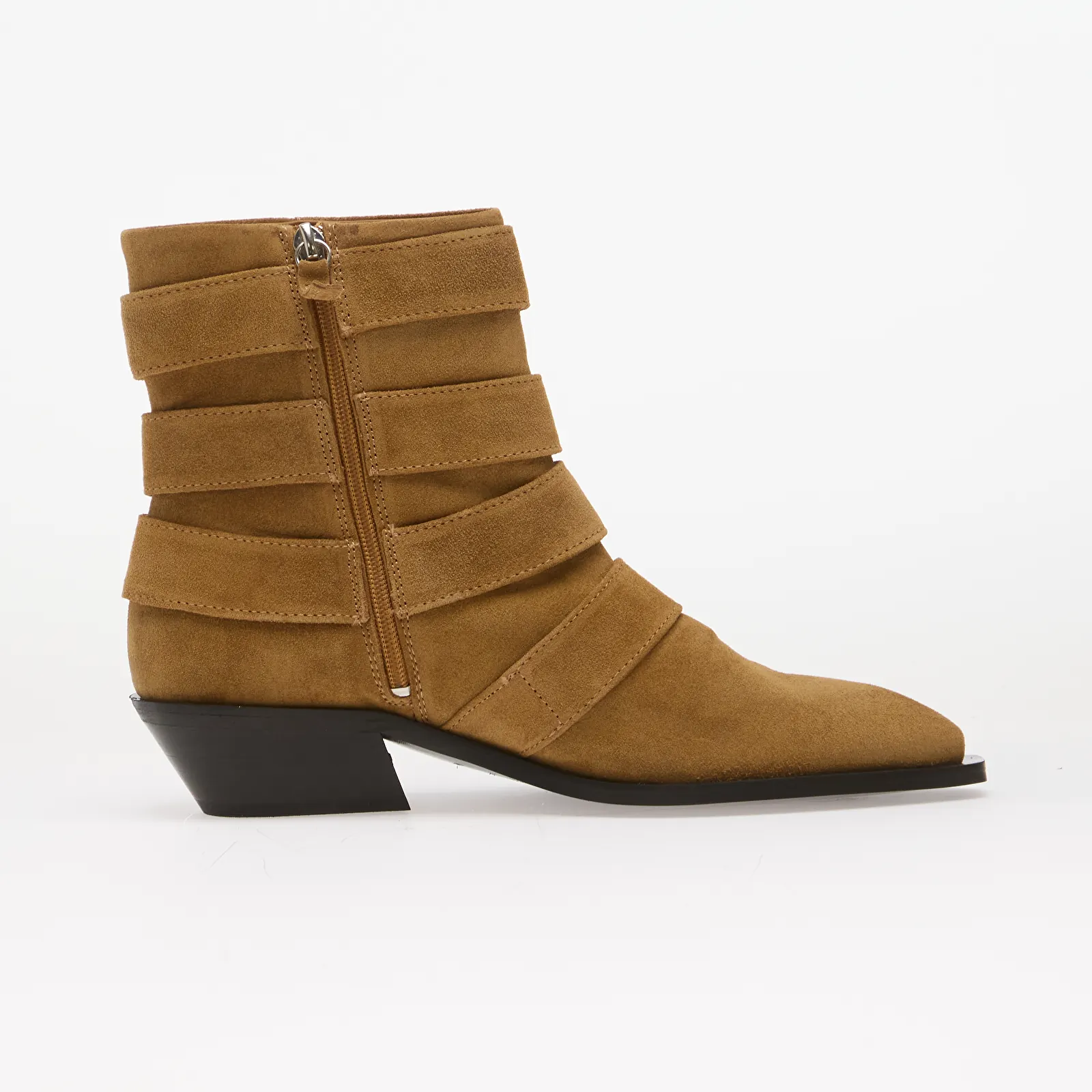 Жіноче взуття Alohas Eras Suede Leather Ankle Boots Tan