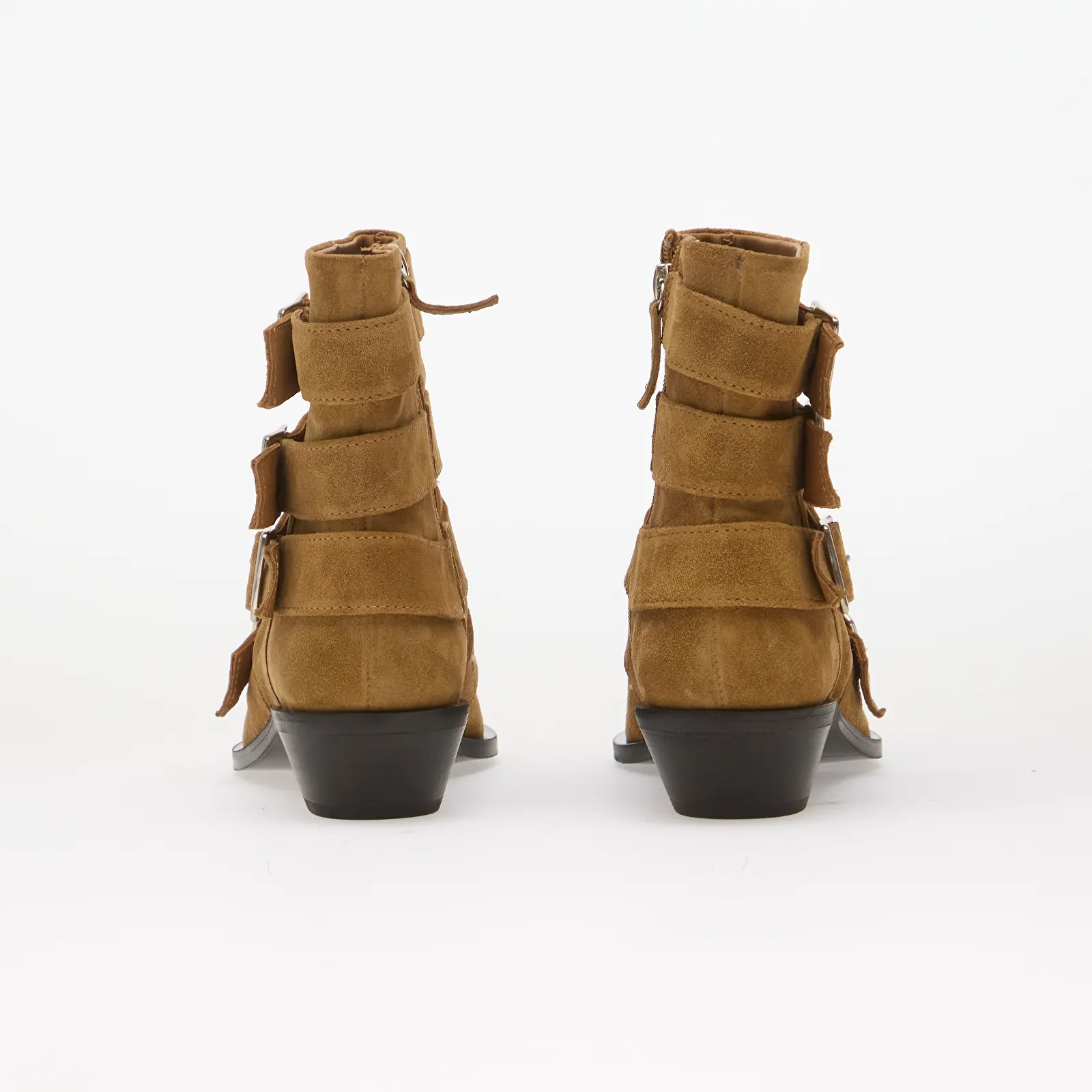 Жіноче взуття Alohas Eras Suede Leather Ankle Boots Tan