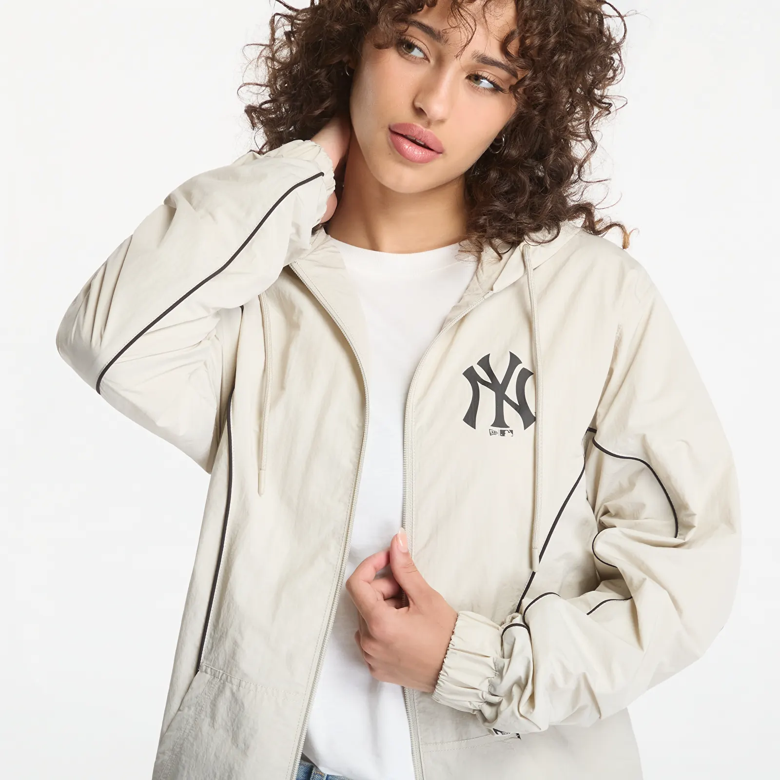 Men's windbreakers New Era MLB New York Yankees UNISEX Stone