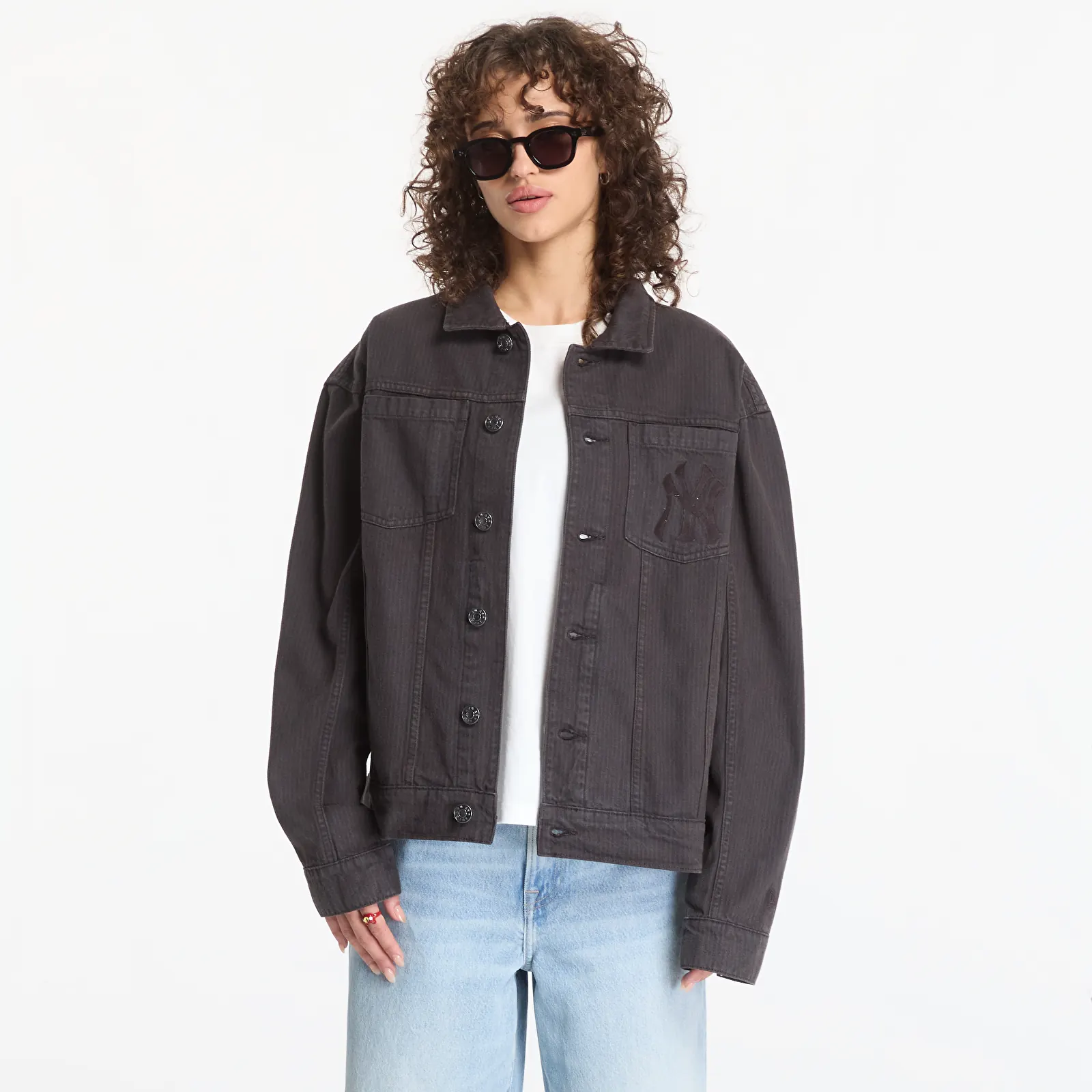 Vyriškos striukės New Era MLB New York Yankees UNISEX Dark Camel