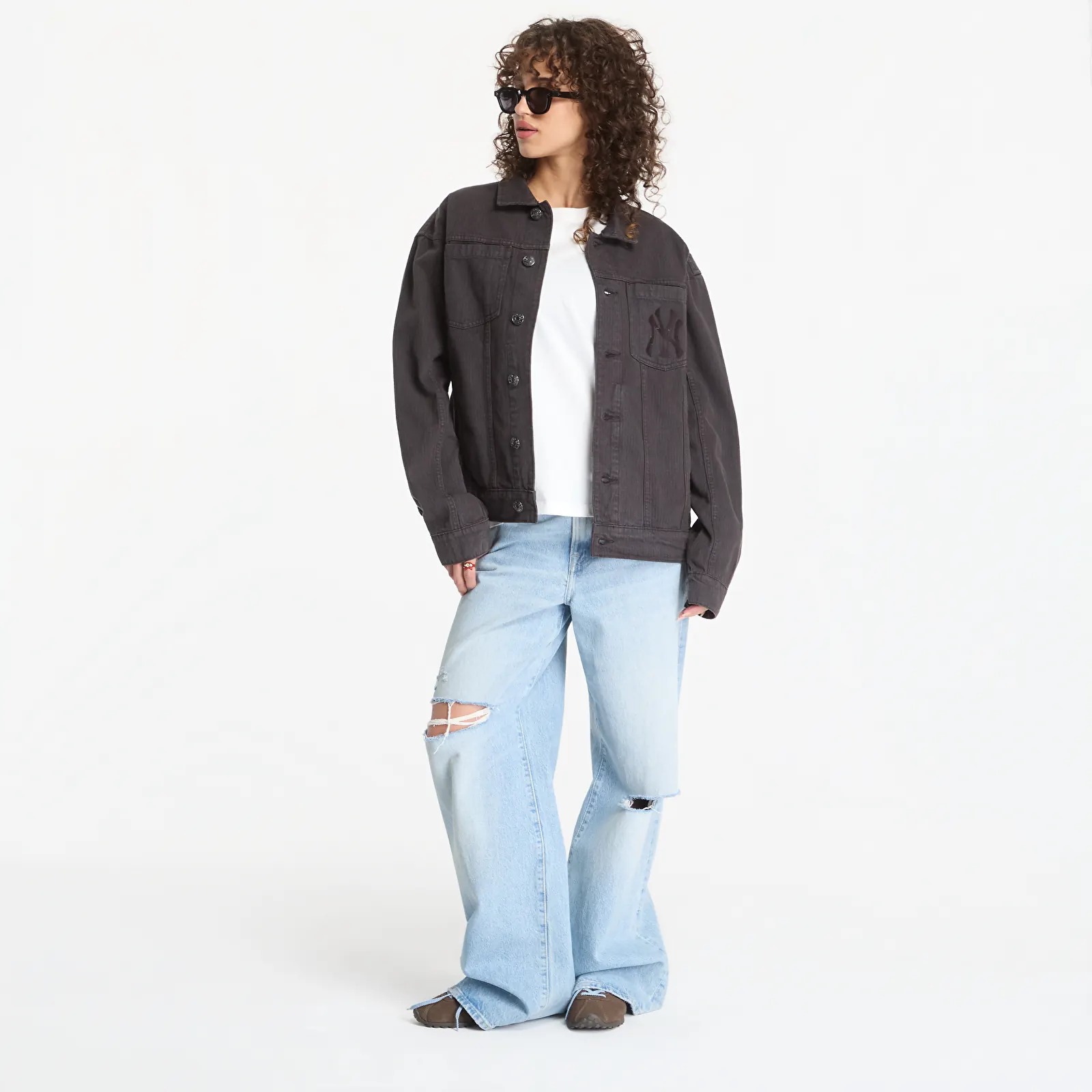 Vyriškos striukės New Era MLB New York Yankees UNISEX Dark Camel