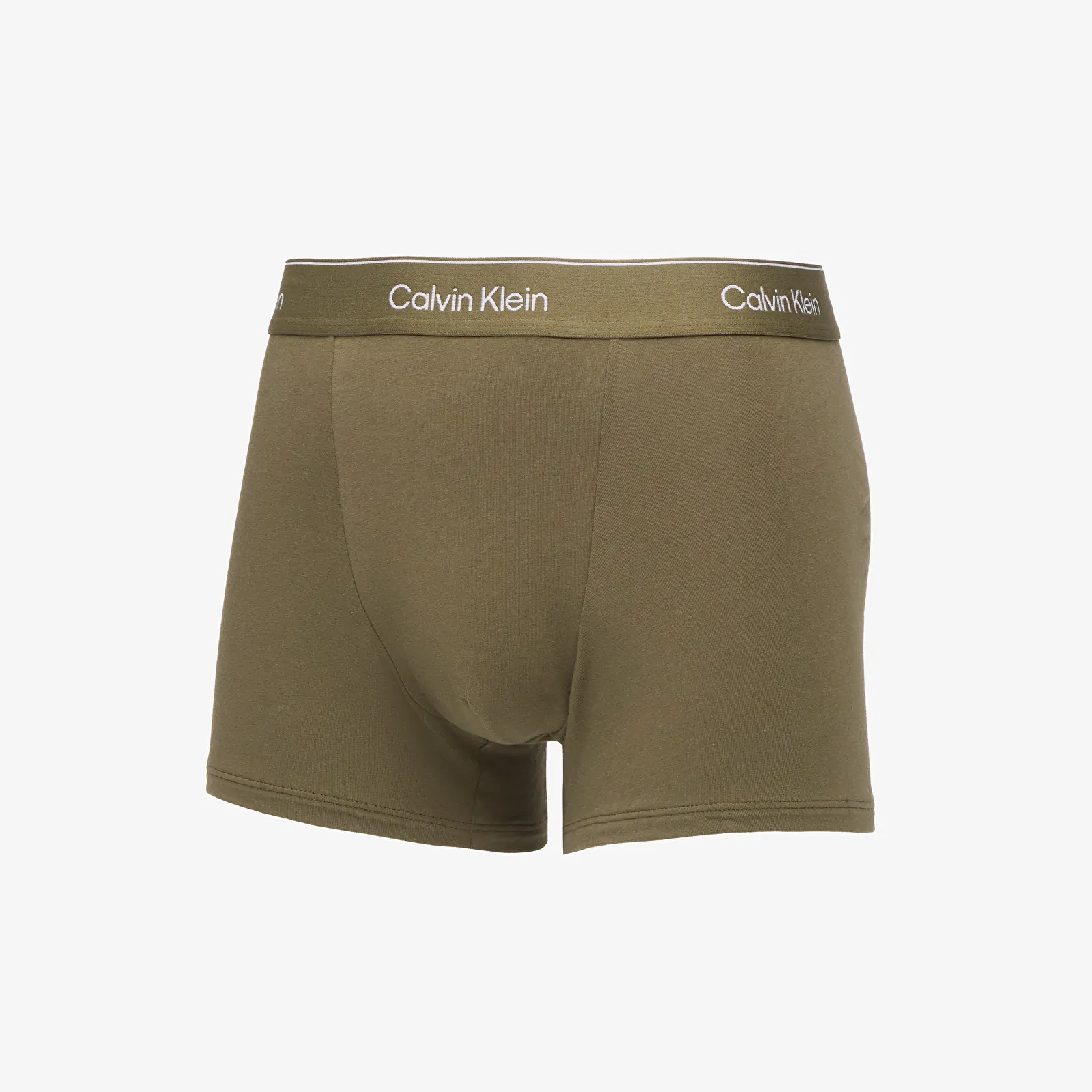 Miesten bokserit Calvin Klein Relaxed Fit Trunk 3-Pack Black/ Olive