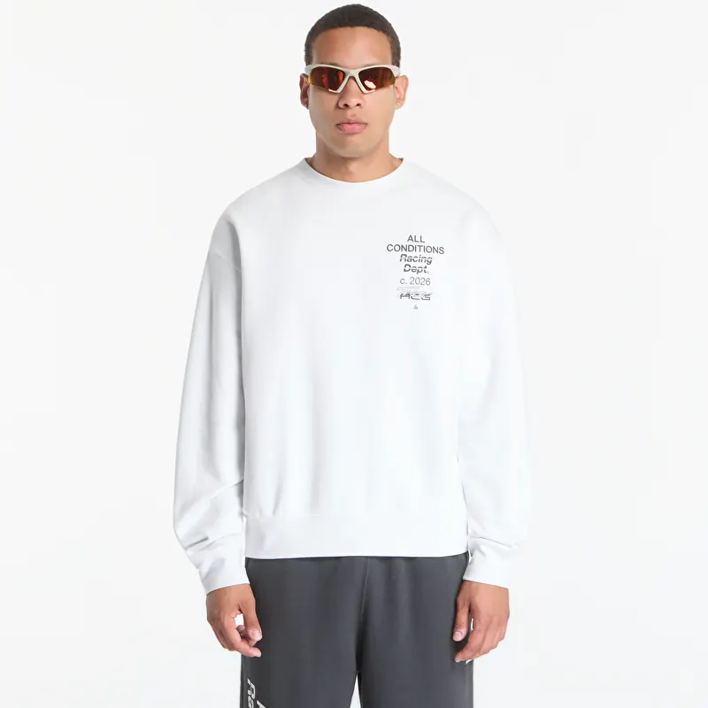 Sweatshirt Nike ACG Tuff Fleece Dri-FIT Crew-Neck Sweatshirt Summit White/ Black