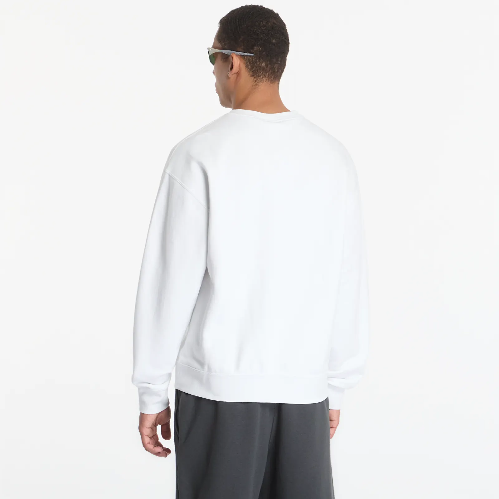 Moški hoodiji  Nike ACG Tuff Fleece Dri-FIT Crew-Neck Sweatshirt Summit White/ Black