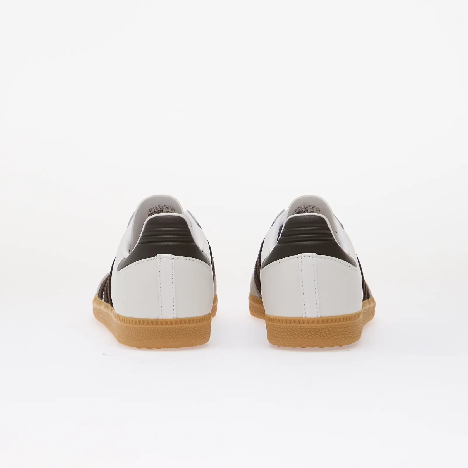Kids' sneakers and shoes adidas Samba OG Kids Ftwr White/ Aurora Coffee/ Gum 3