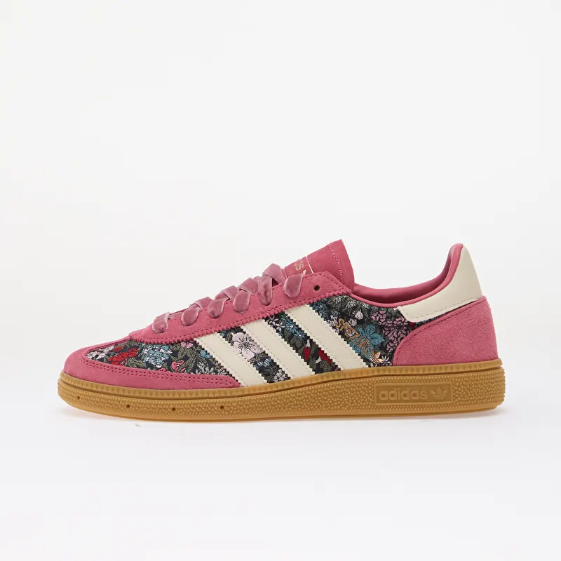 adidas x Liberty London Handball Spezial Kids Equipment Red/ Cream White/ Gum 3