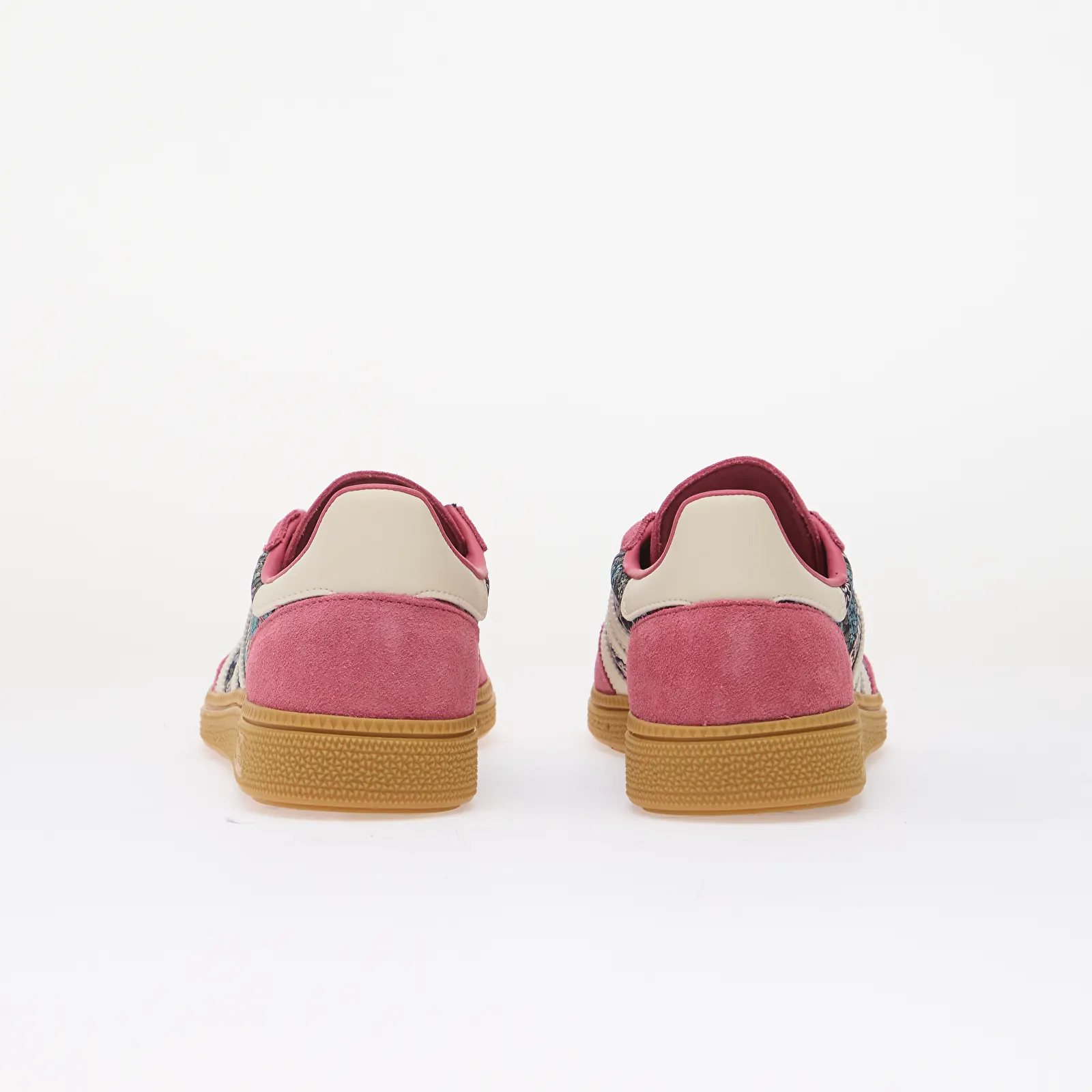 Men's sneakers and shoes adidas x Liberty London Handball Spezial Equipment Red/ Cream White/ Gum 3