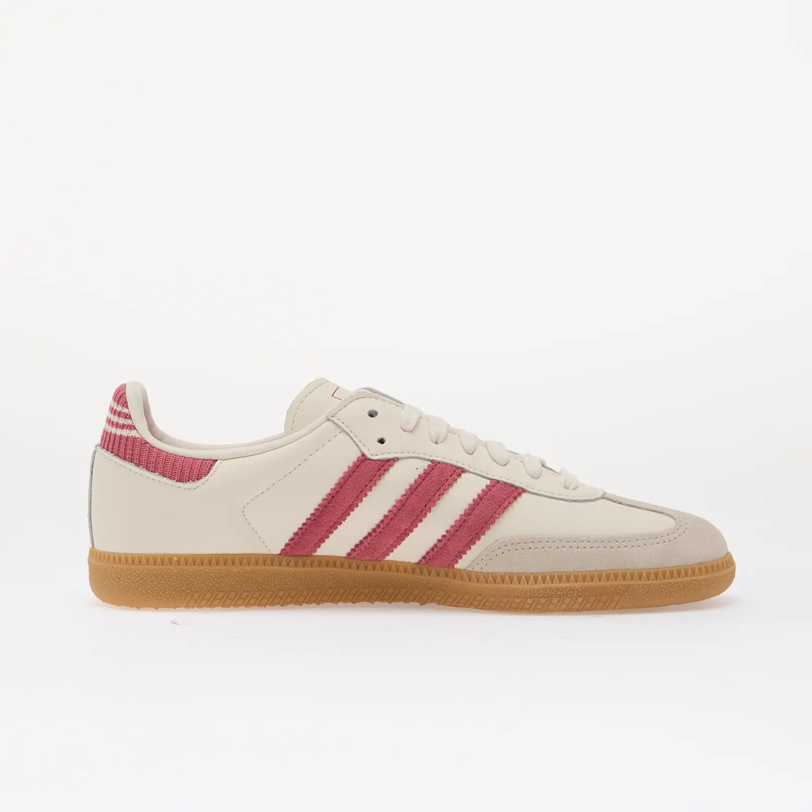 Men's sneakers and shoes adidas Samba OG Kids Cloud White/ Dual Magenta/ Gum 3