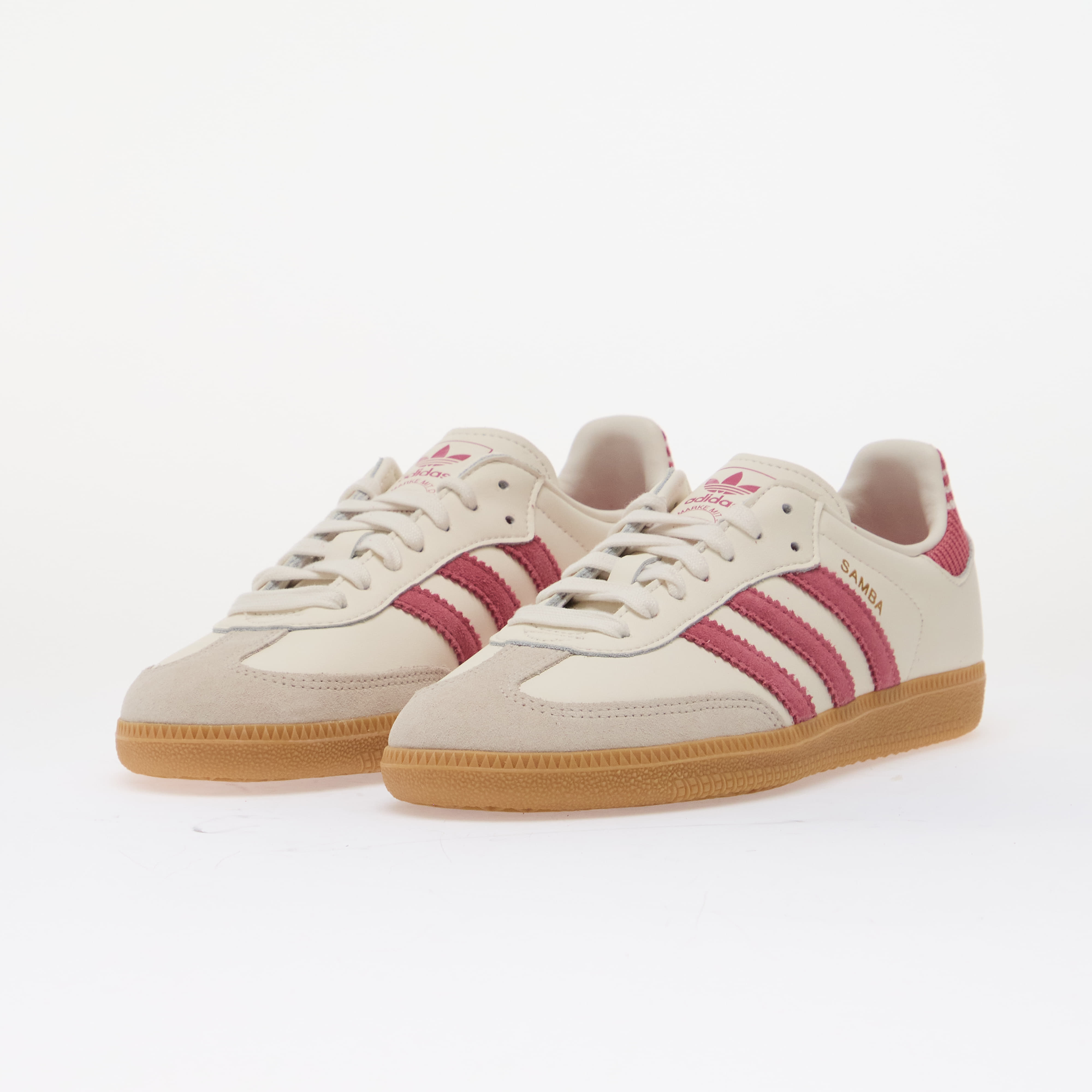 adidas Originals Παπούτσια adidas Samba OG Kids Cloud White/ Dual Magenta/ Gum 3 4.5 - 6