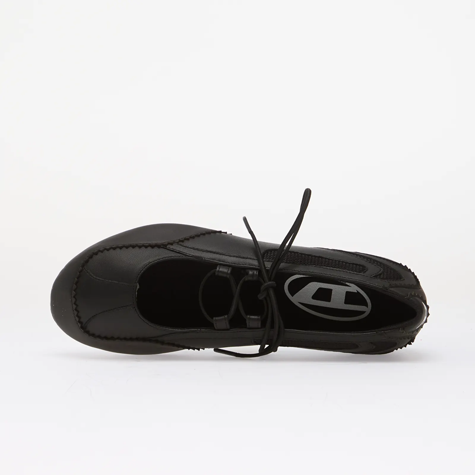 Dámske tenisky Diesel D-Mile Ballerina Lace Up W Ballerinas Black