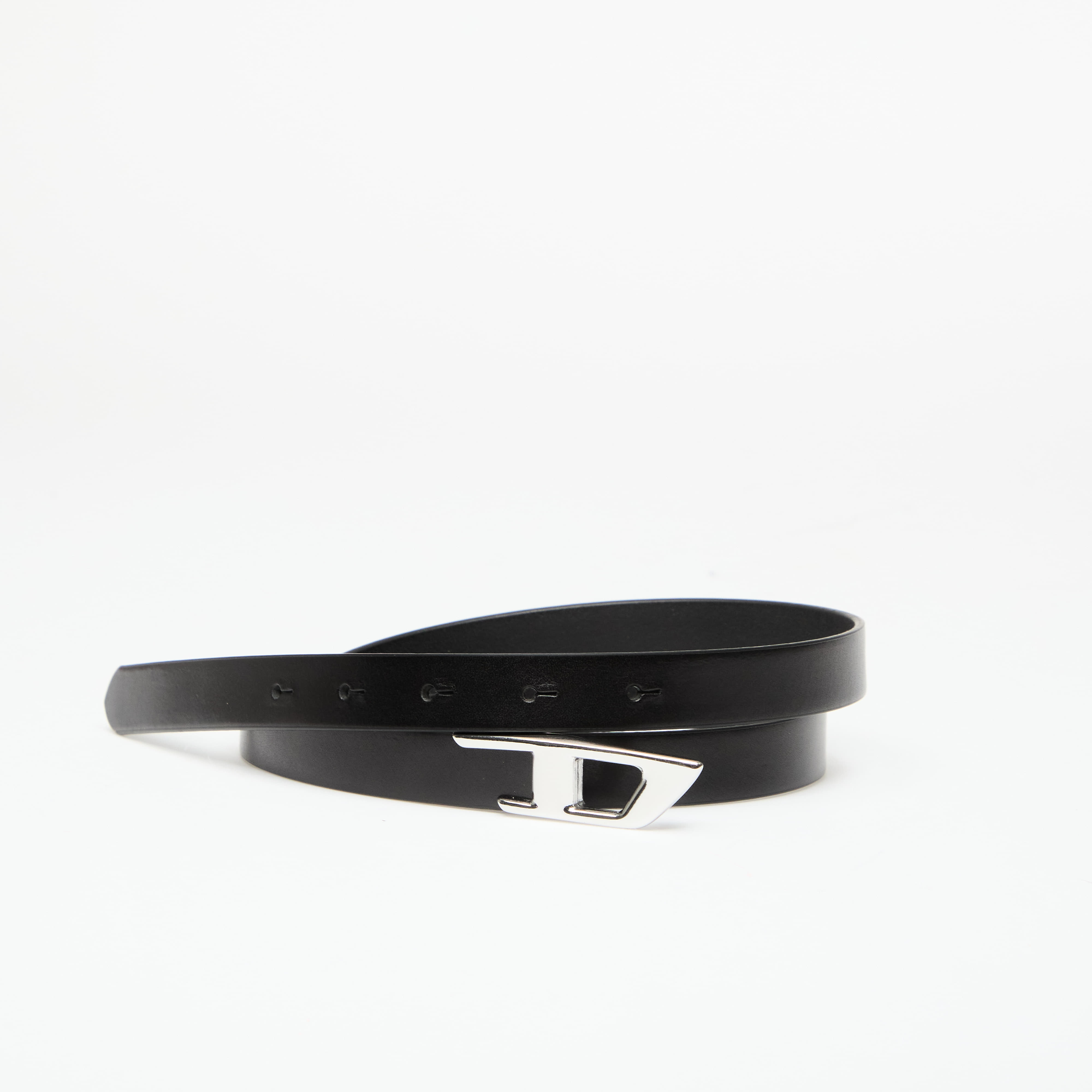 DIESEL Opasok Diesel Logo B-D 2.0 20 Belt Black/ Nickel 90