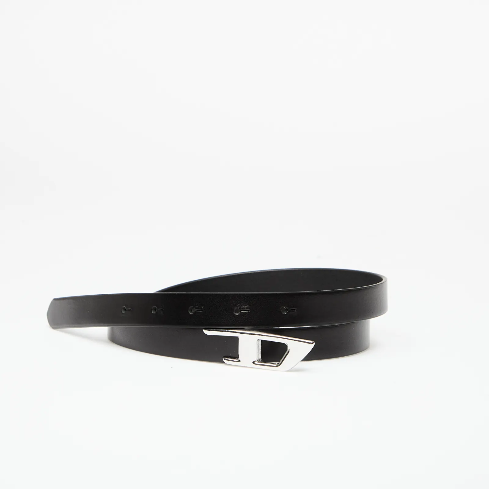 Vīriešu jostas Diesel Logo B-D 2.0 20 Belt Black/ Nickel