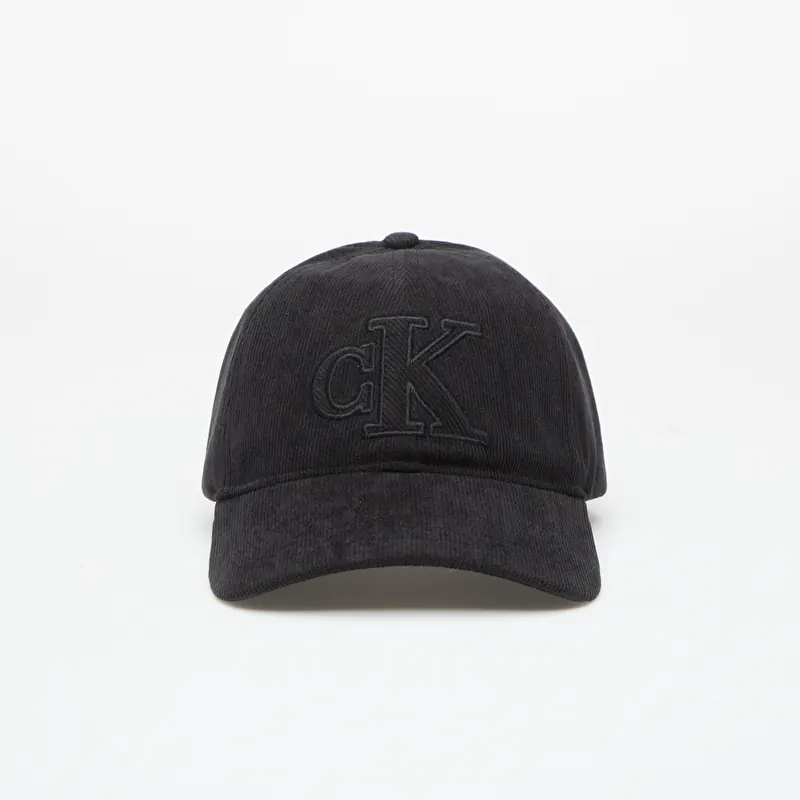 Casquette Calvin Klein Corduroy Seasonal St Black