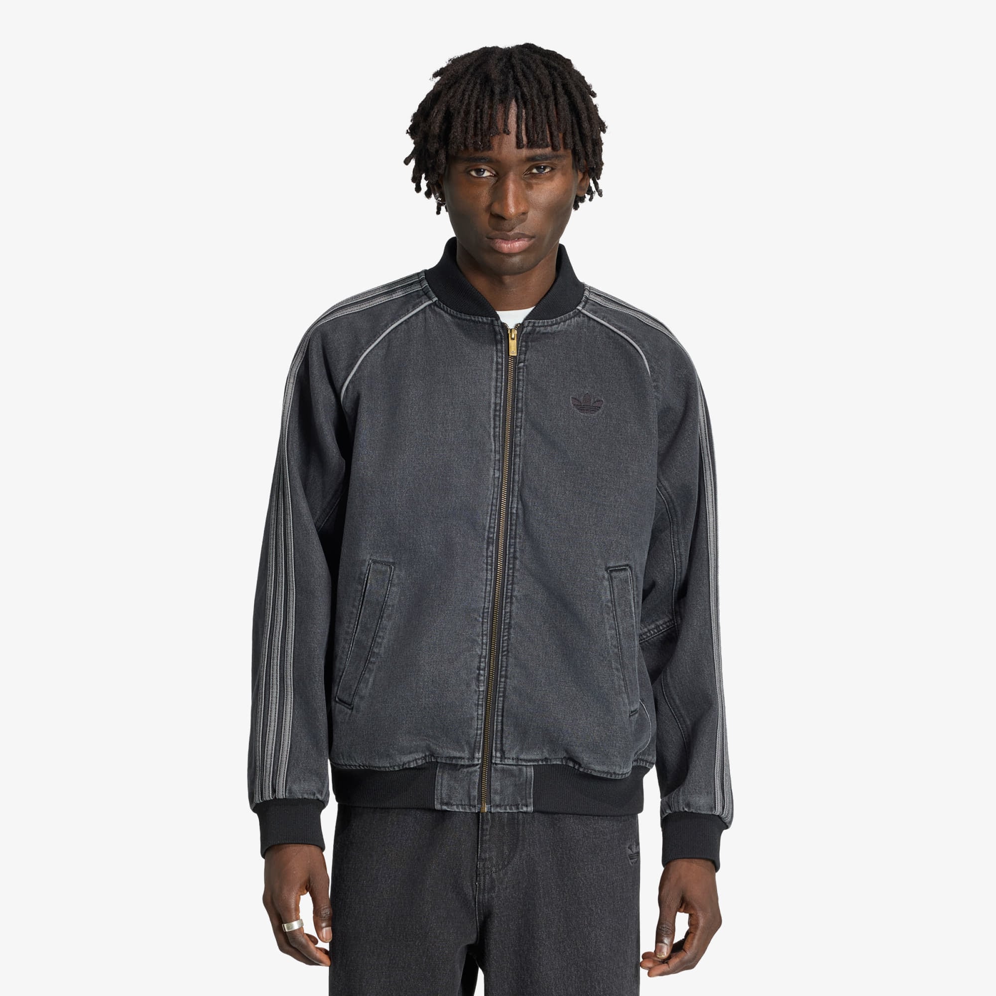 Яке adidas SST Denim Track Top True Black Denim L