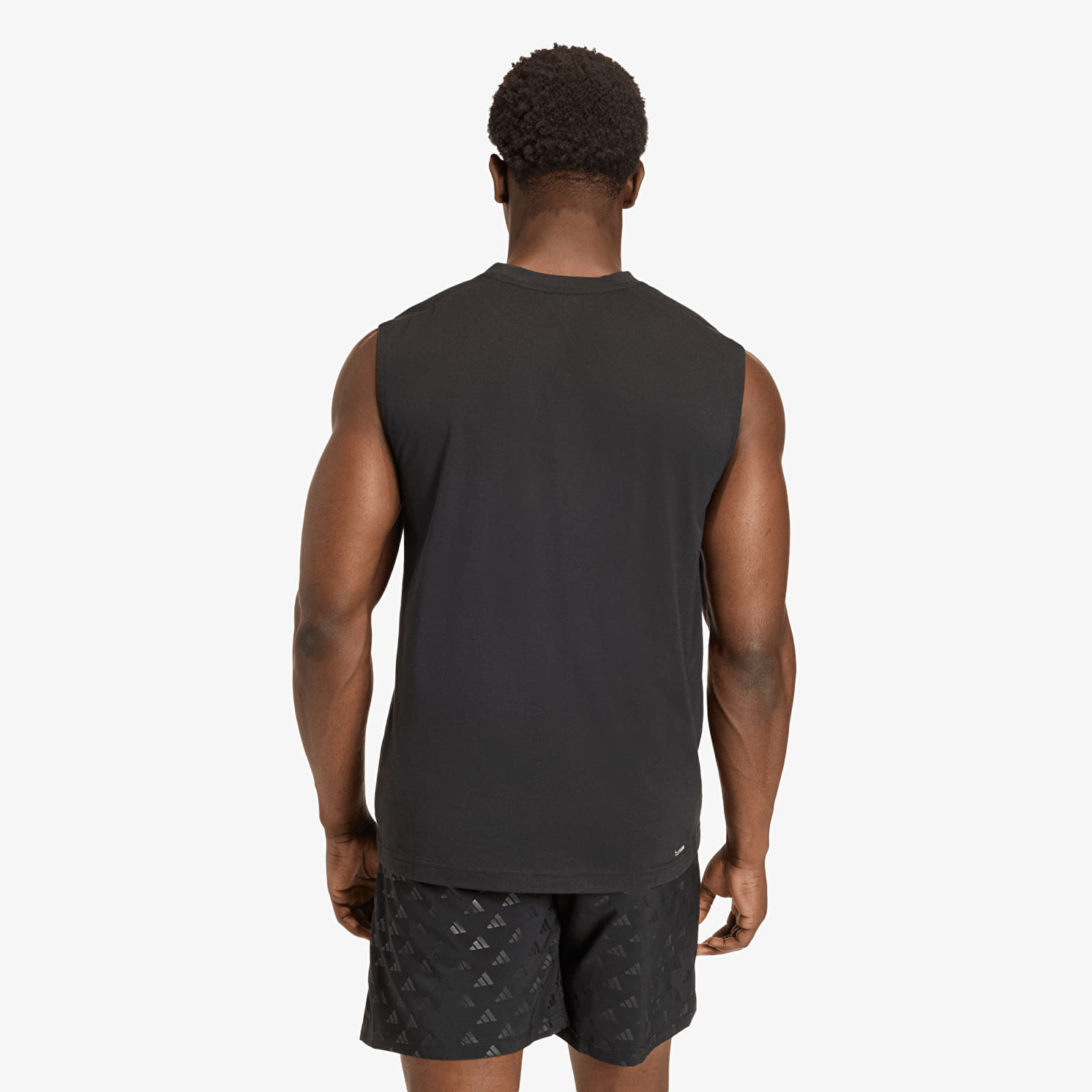 Men's tank tops adidas Workout Essentials Feelready Sleeveless T-shirt Black