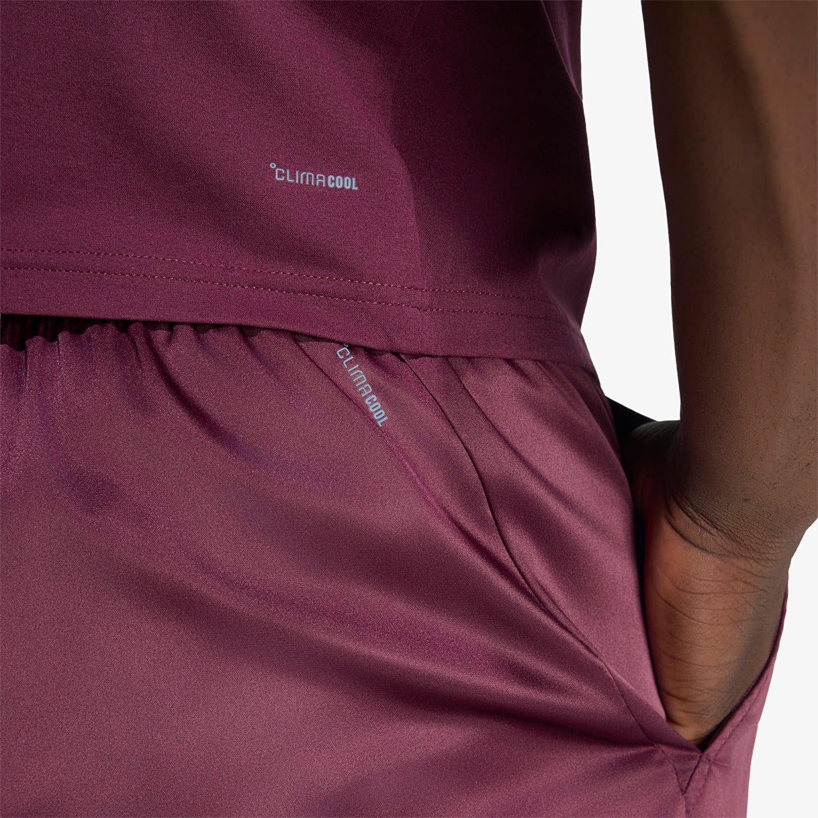 Shorts für Männer adidas Tennis CLIMACOOL Ergo Shorts PRO Maroon