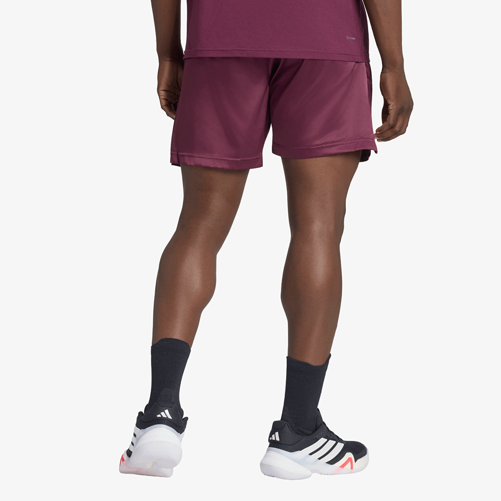 Shorts für Männer adidas Tennis CLIMACOOL Ergo Shorts PRO Maroon