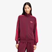 adidas Firebird Track Top Loose Maroon/ Power Pink
