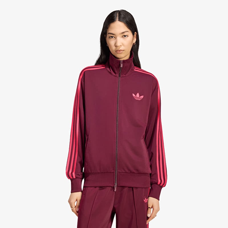 Куртка adidas Firebird Track Top Loose Maroon/ Power Pink