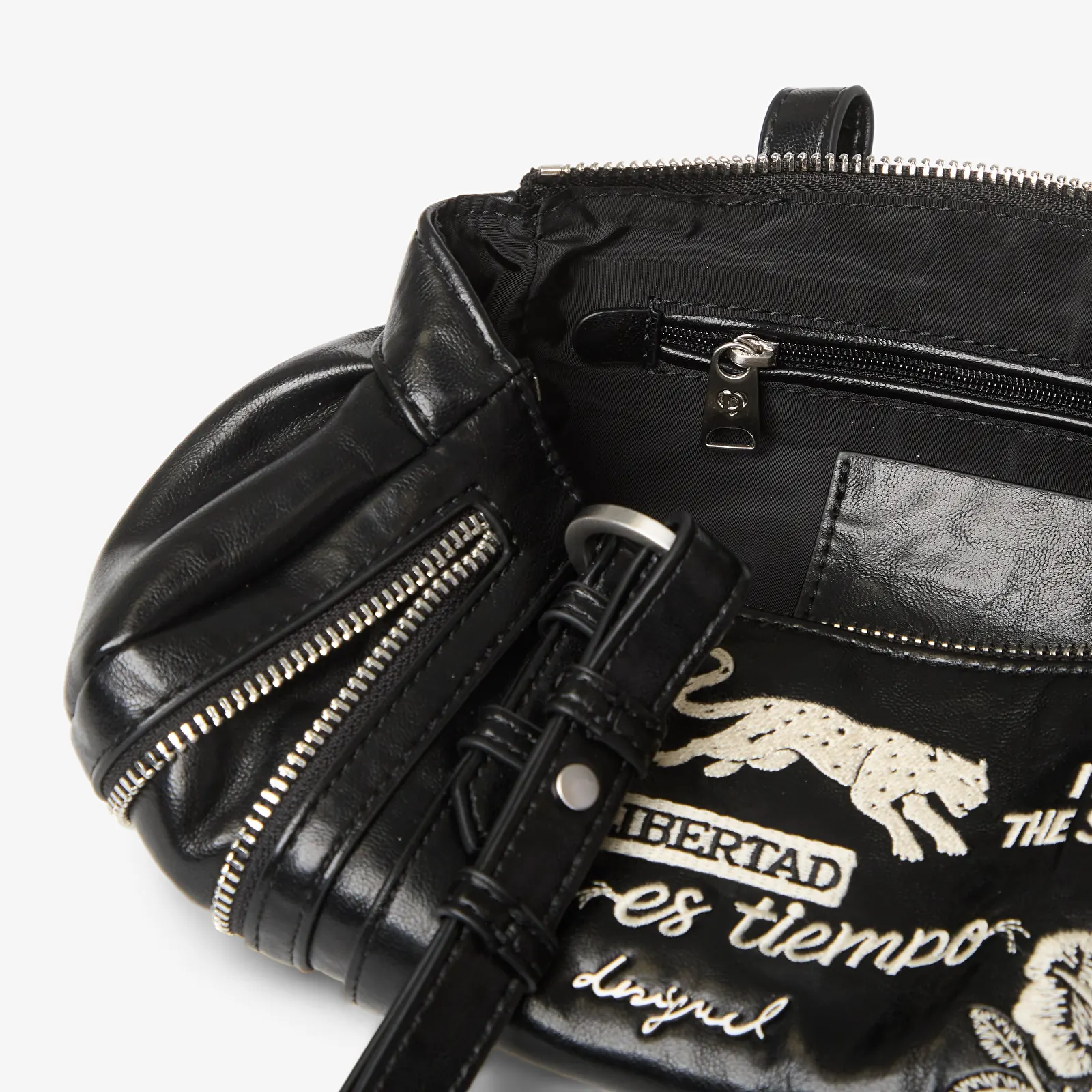 Torbice Desigual Libertas Zarauz Nf Bag Black