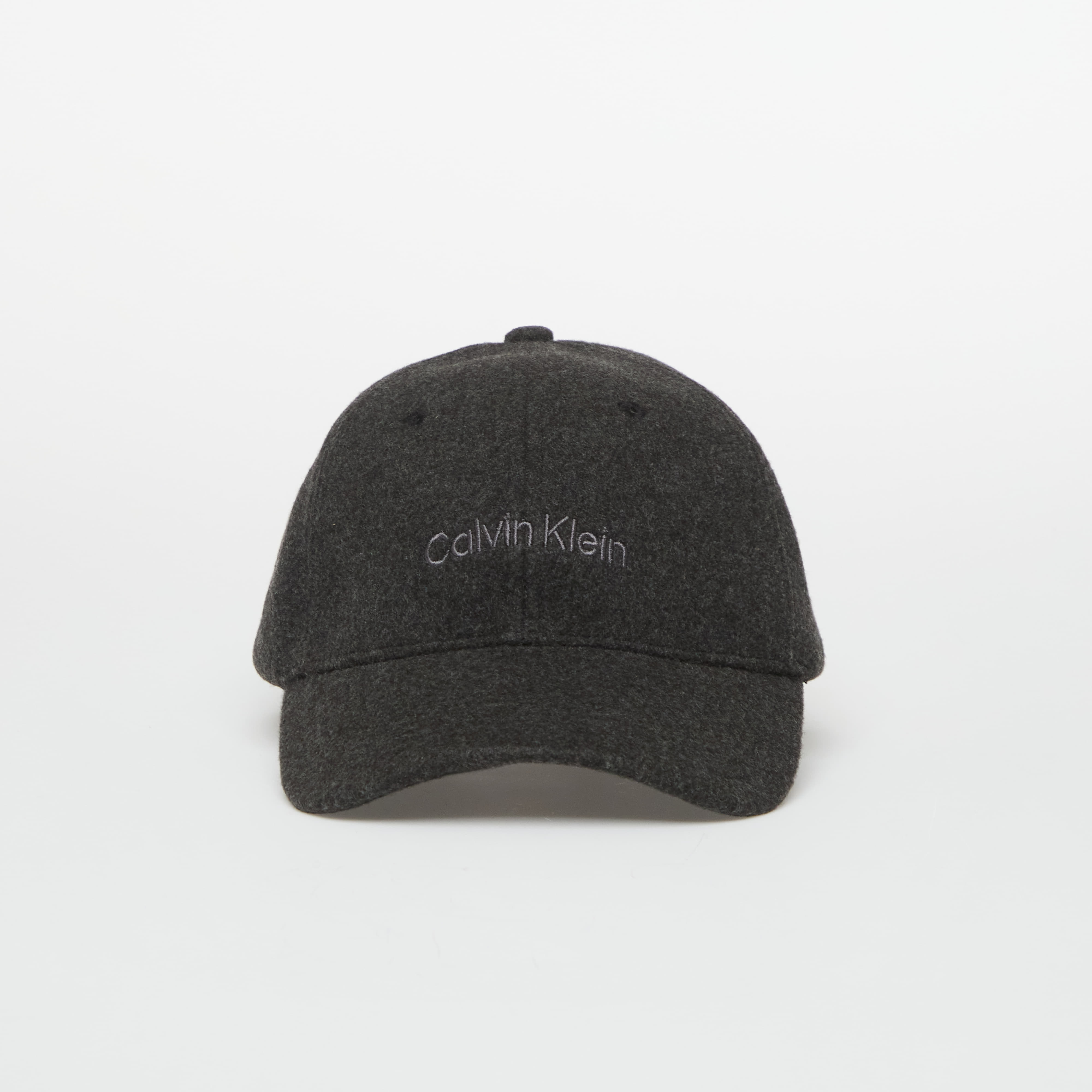 Шапка Calvin Klein Embroidered Titlecase Logo Felt Black Heather OS