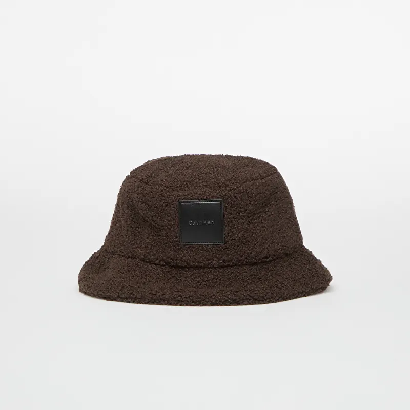 Sombrero Calvin Klein All-Over Sherpa W/ Patch Bucket Delicioso