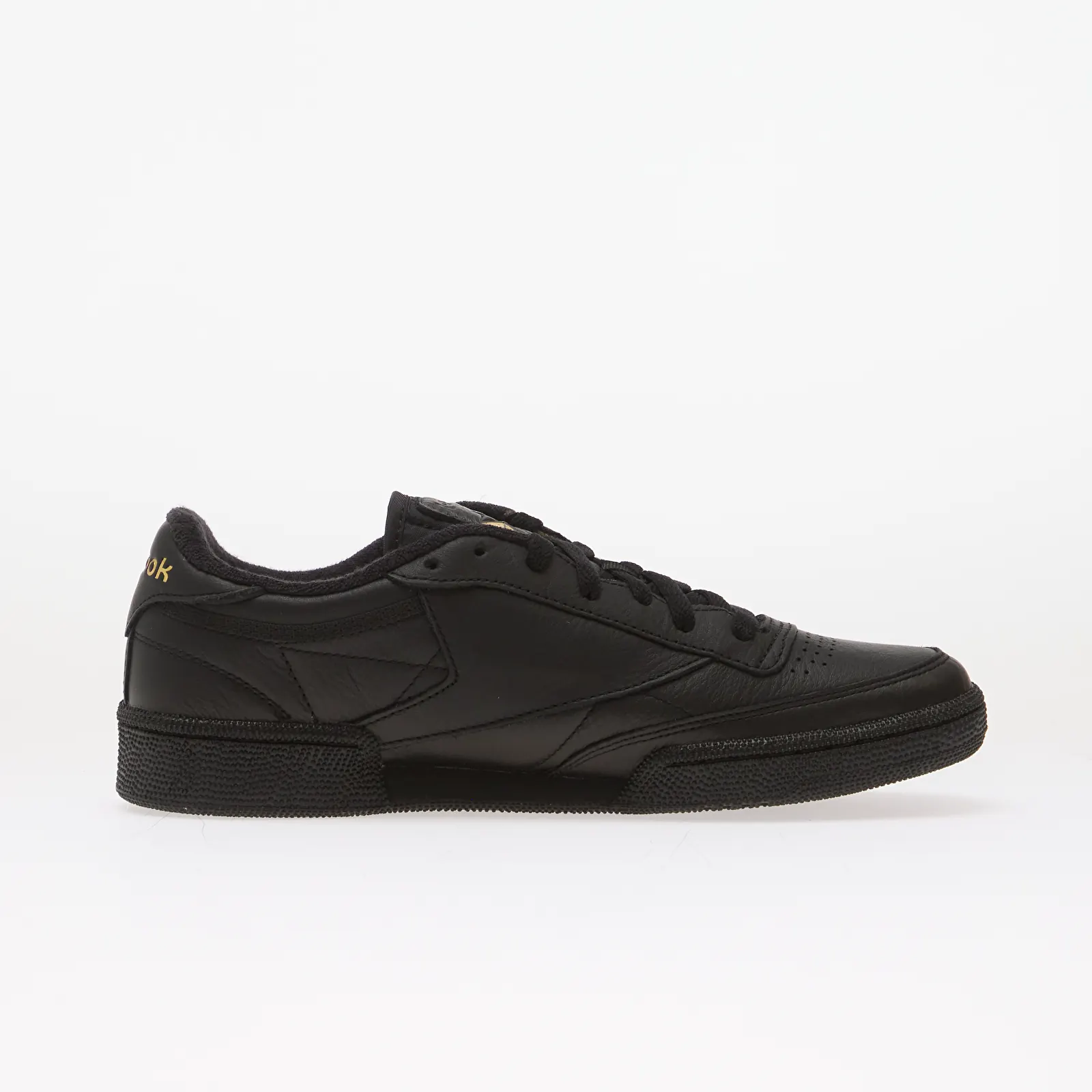 Мужские кроссовки Reebok Club C 85 Black/ Almostblack/ Gold