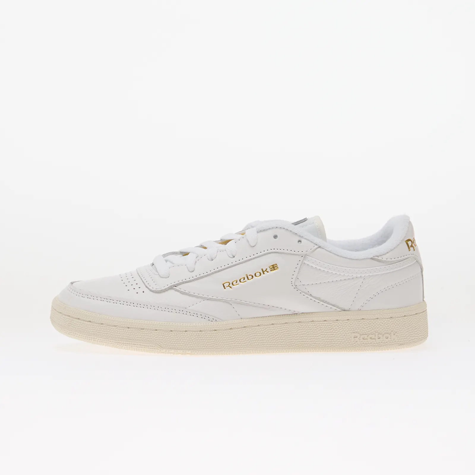 Мужская обувь Reebok Club C 85 Ftwrwhite/ Chalk/ Gold