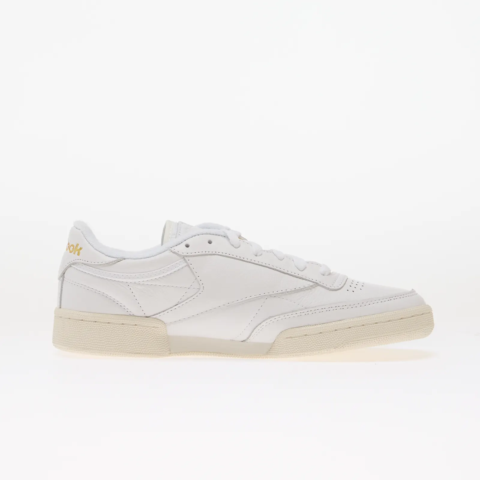 Мужская обувь Reebok Club C 85 Ftwrwhite/ Chalk/ Gold