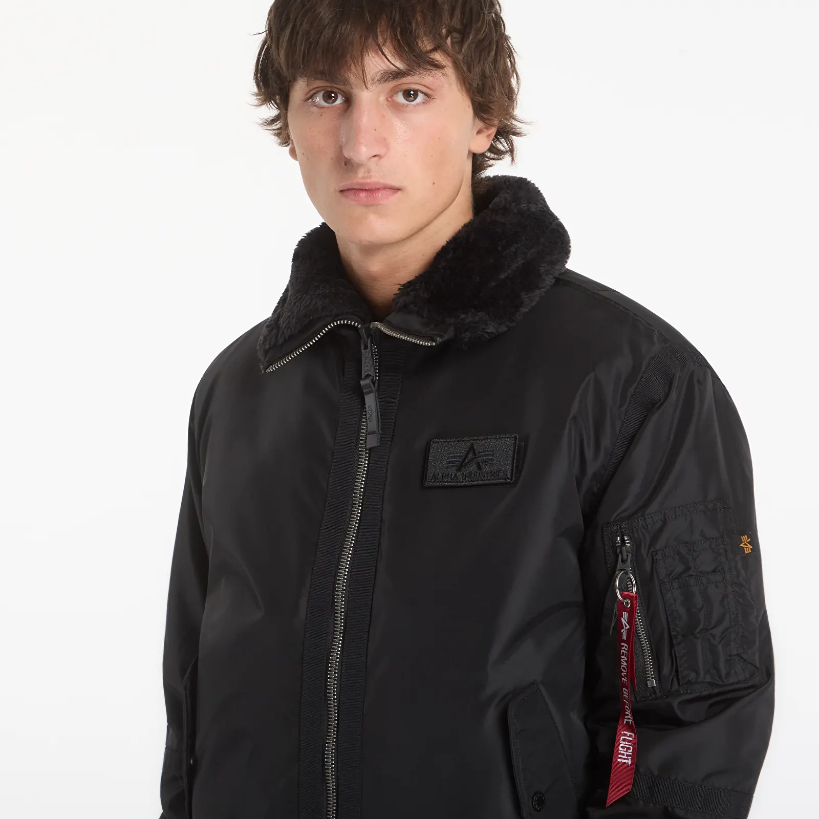 Vestes pour hommes Alpha Industries B-15 III TT Two Tone Black