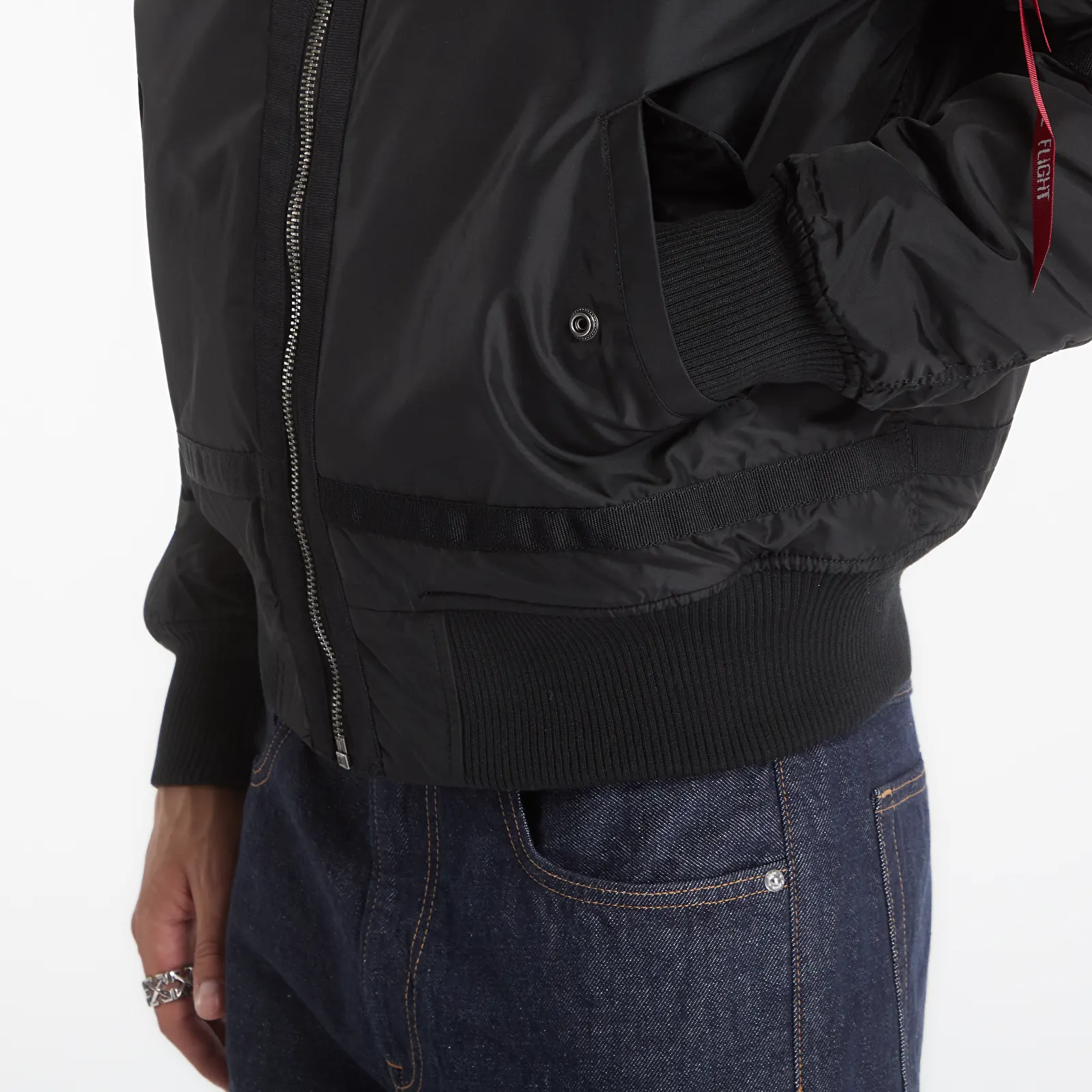 Vestes pour hommes Alpha Industries B-15 III TT Two Tone Black
