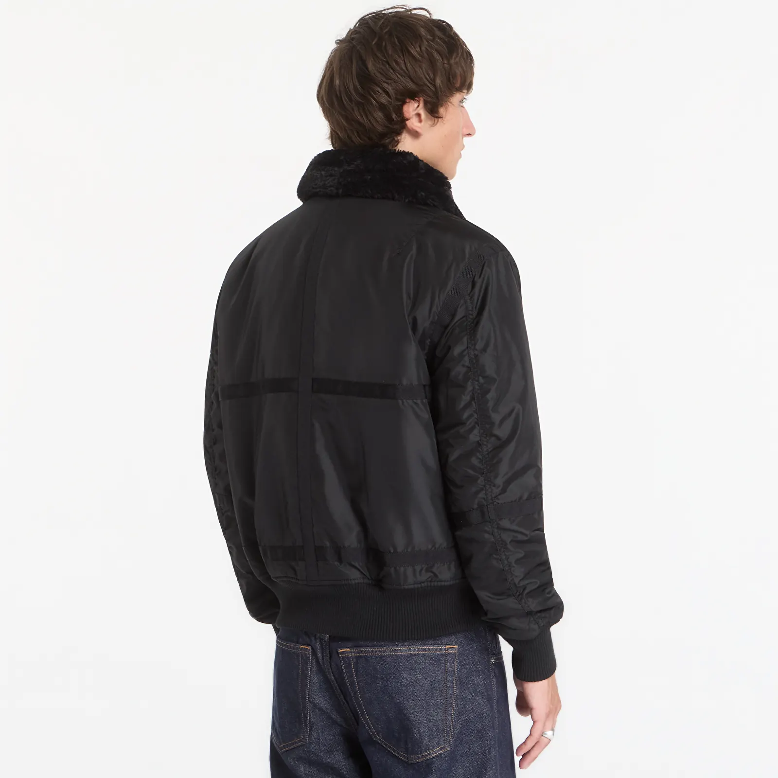 Vestes pour hommes Alpha Industries B-15 III TT Two Tone Black
