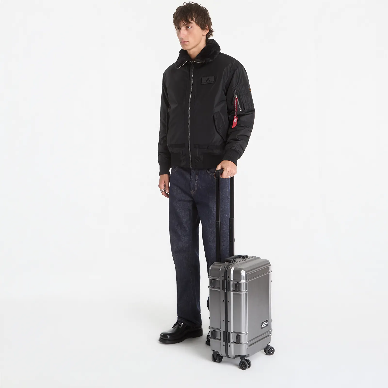 Vestes pour hommes Alpha Industries B-15 III TT Two Tone Black