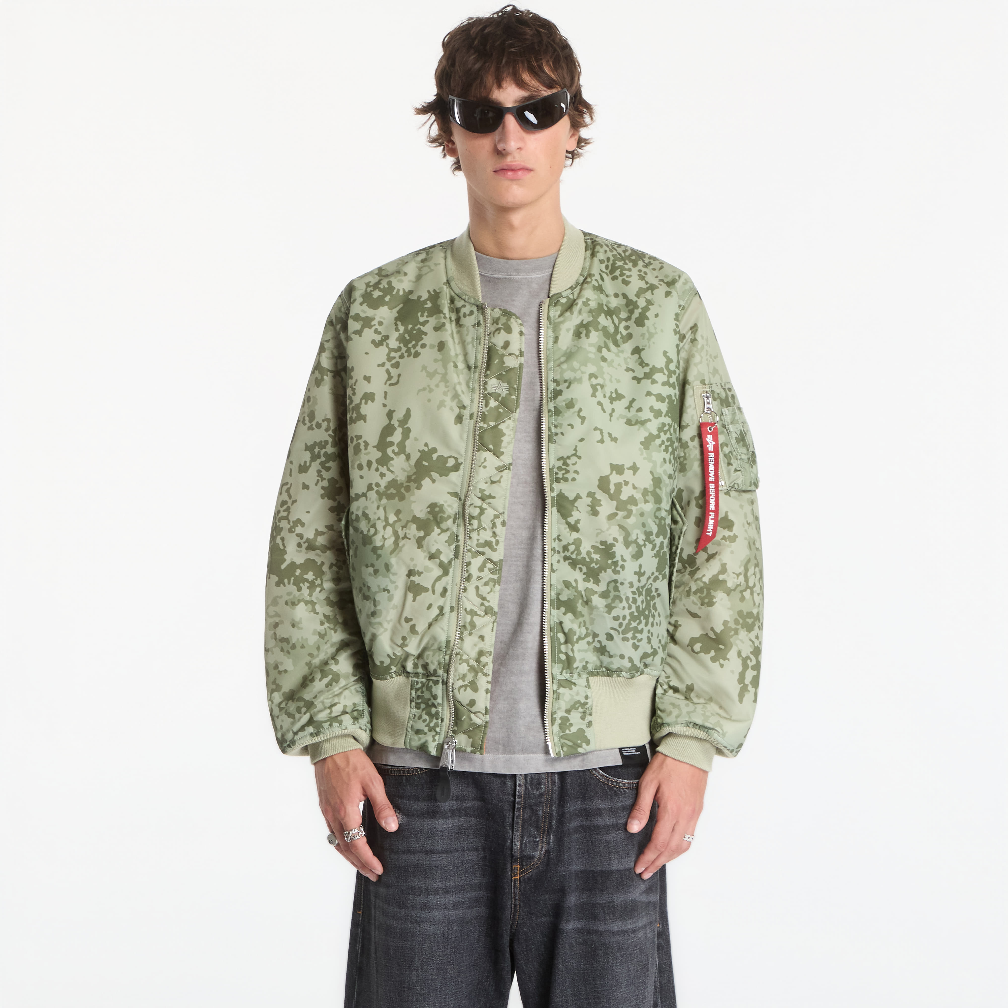 Bomber Alpha Industries MA-1 Camo Heritage M48 Forest Camo XL
