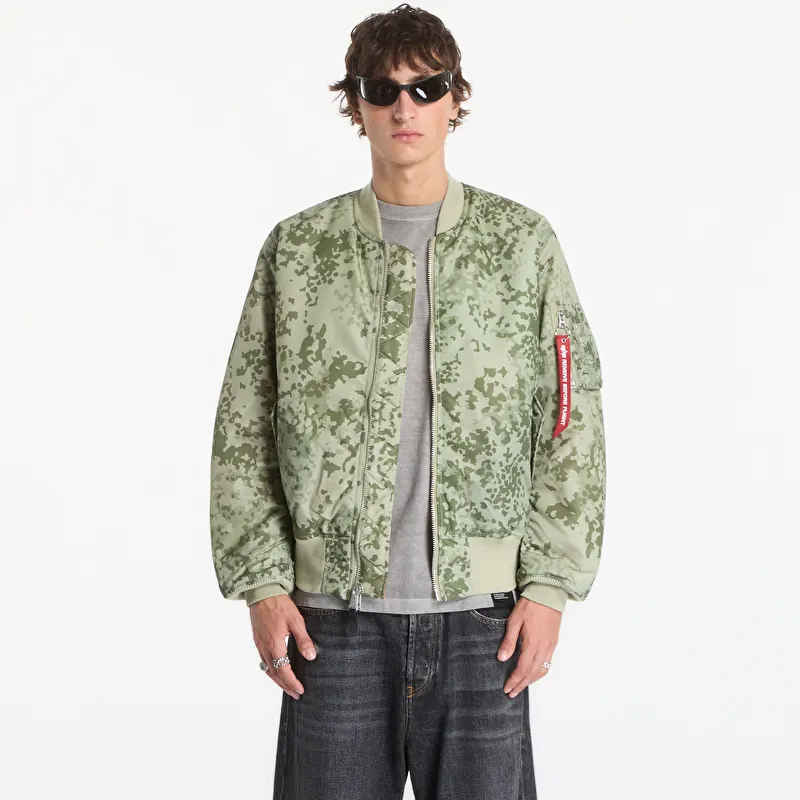 Bomberis Alpha Industries MA-1 Camo Heritage M48 Forest Camo