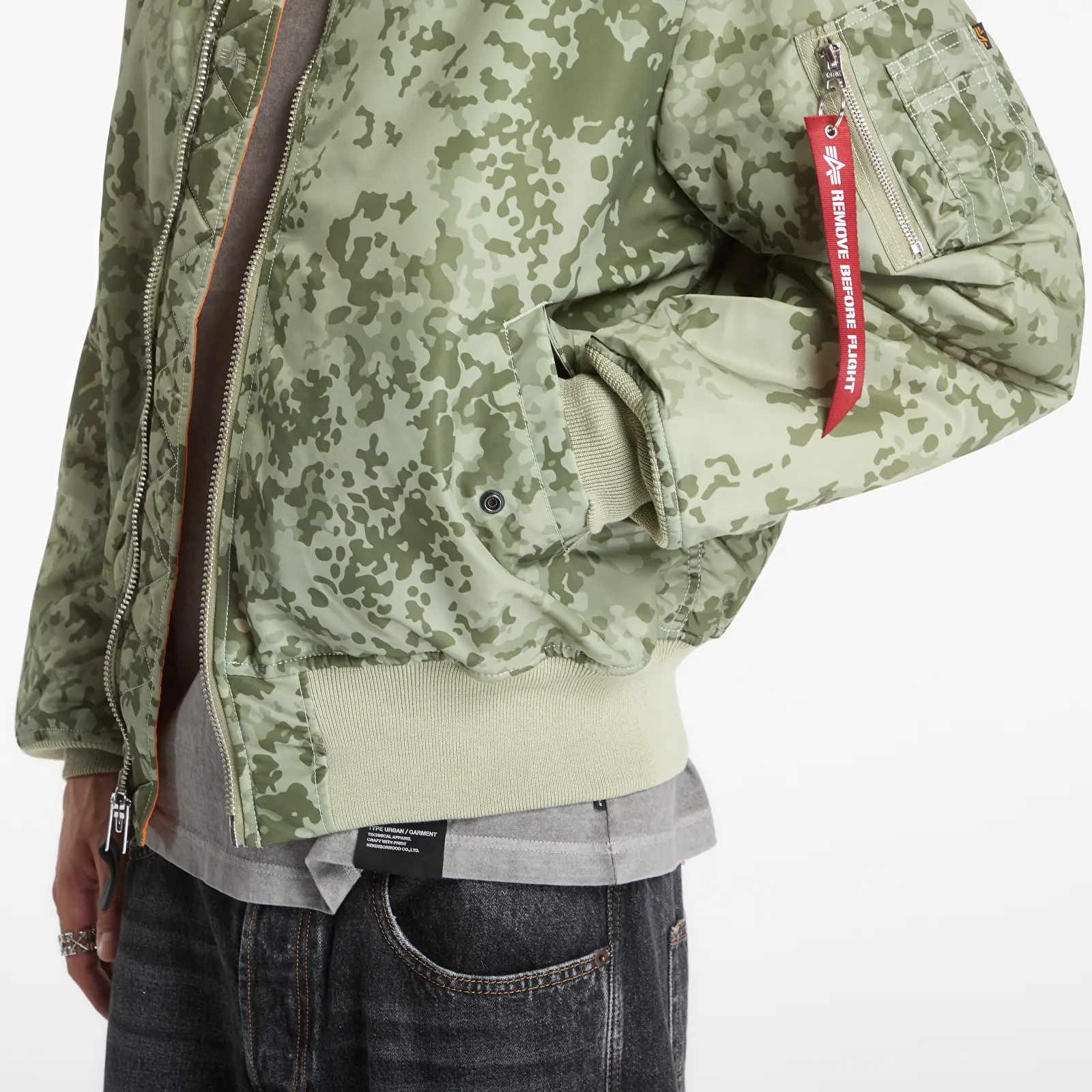 Men's bombers Alpha Industries MA-1 Camo Heritage M48 Forest Camo