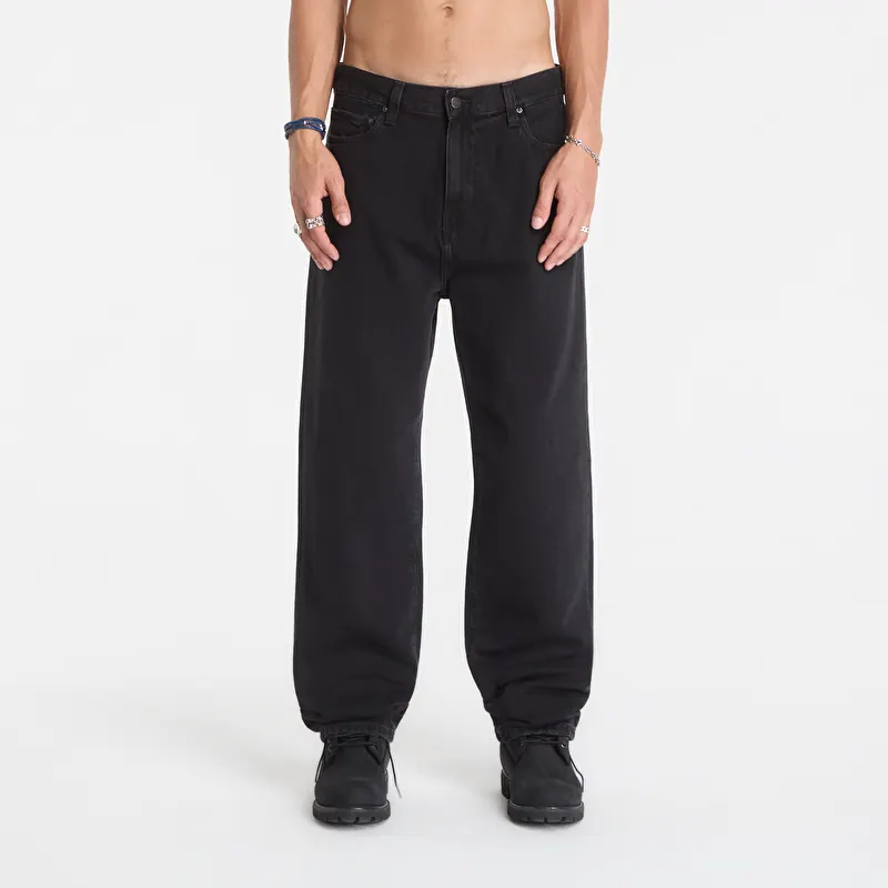 Jeans Carhartt WIP Aaron Pant Black Stone Washed
