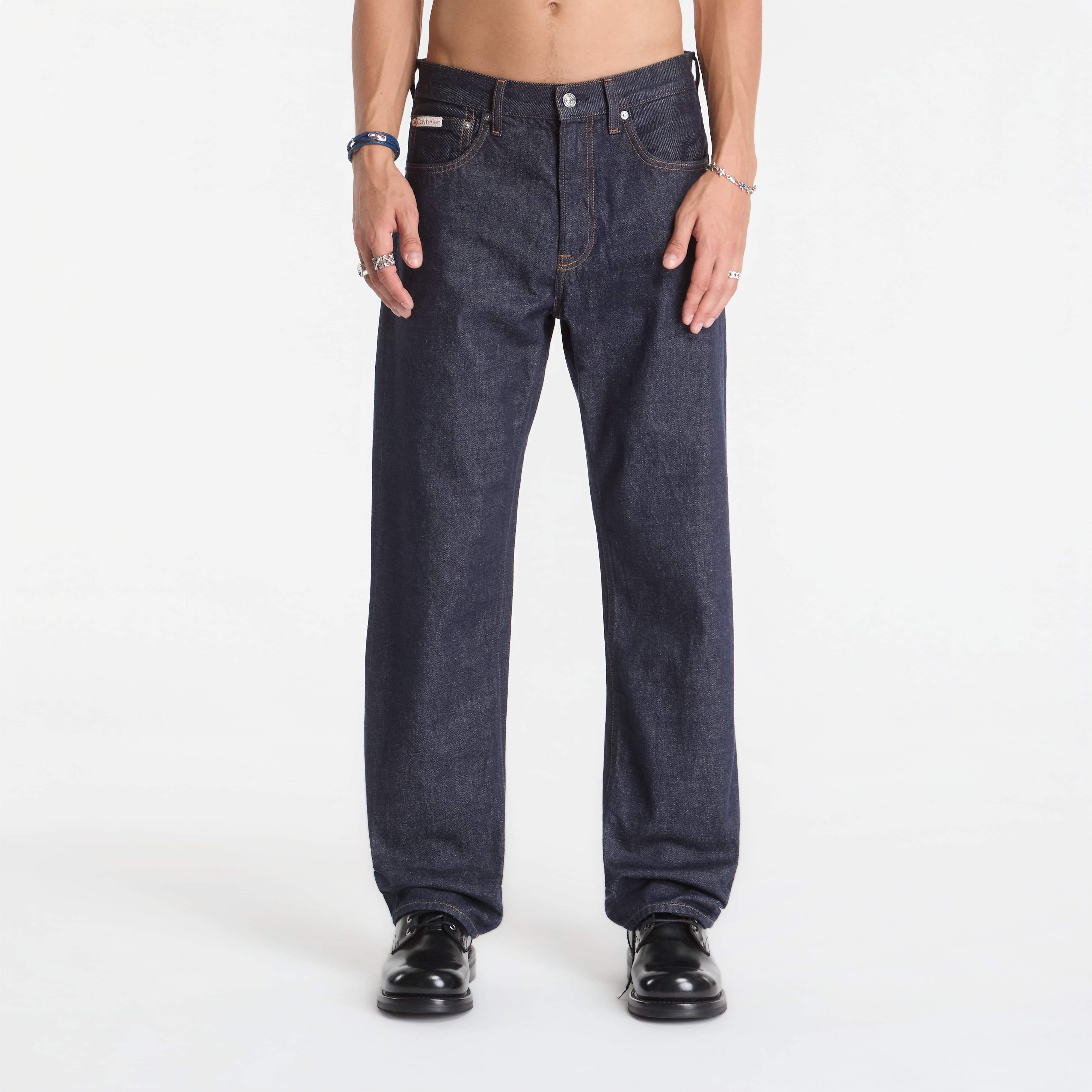 Calvin Klein Džínsy Calvin Klein Jeans 90s Straight Iconic Blue W34/L32