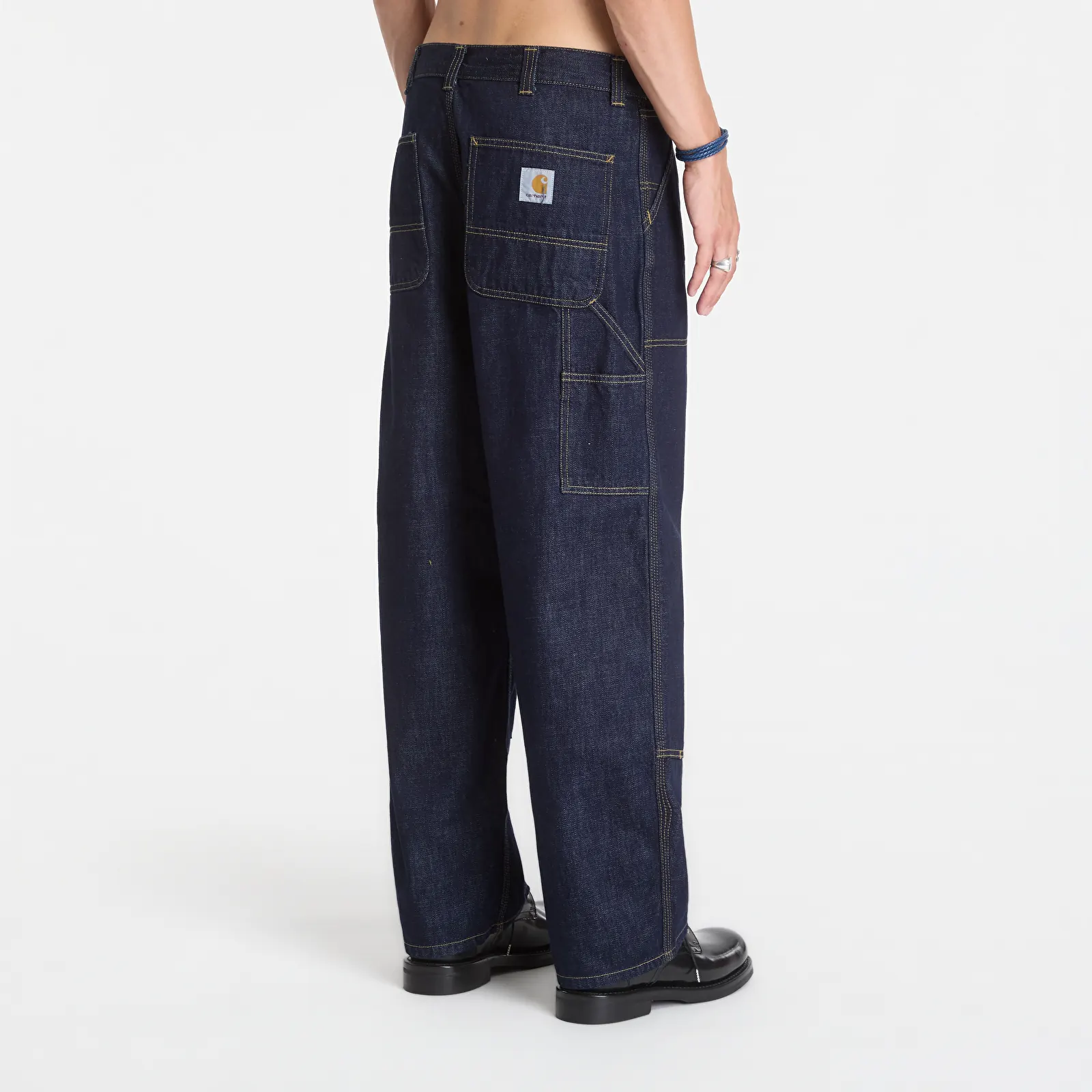 Jeans för män Carhartt WIP Oakland Pant UNISEX Blue Rinsed
