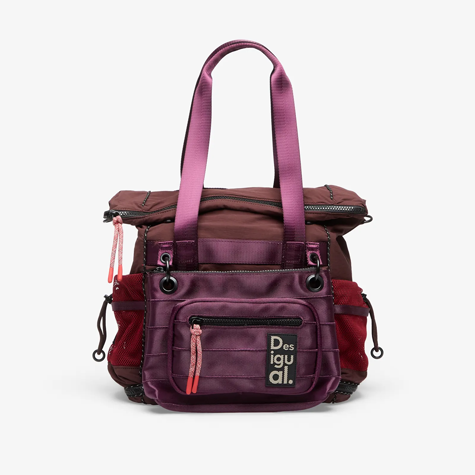 Hátizsákok Desigual Tannith Voyager Backpack Red