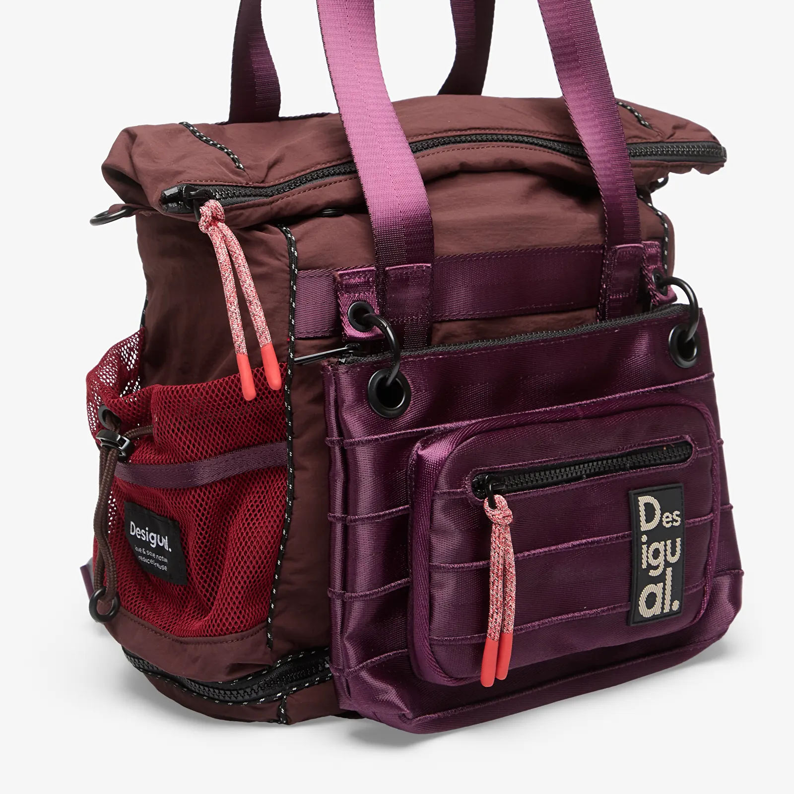 Hátizsákok Desigual Tannith Voyager Backpack Red