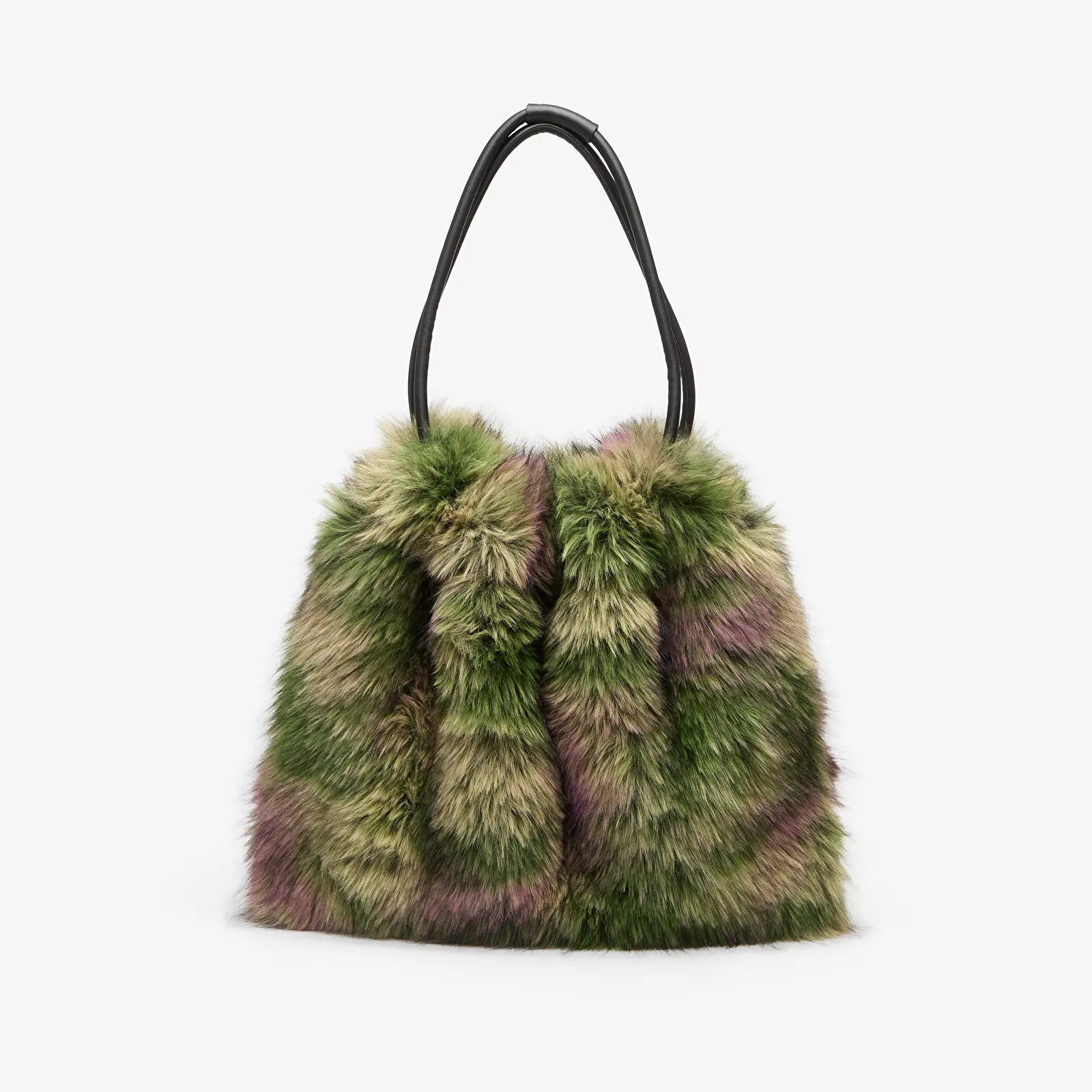 Genți crossbody Desigual Camo Fur Lacroix Bag Green
