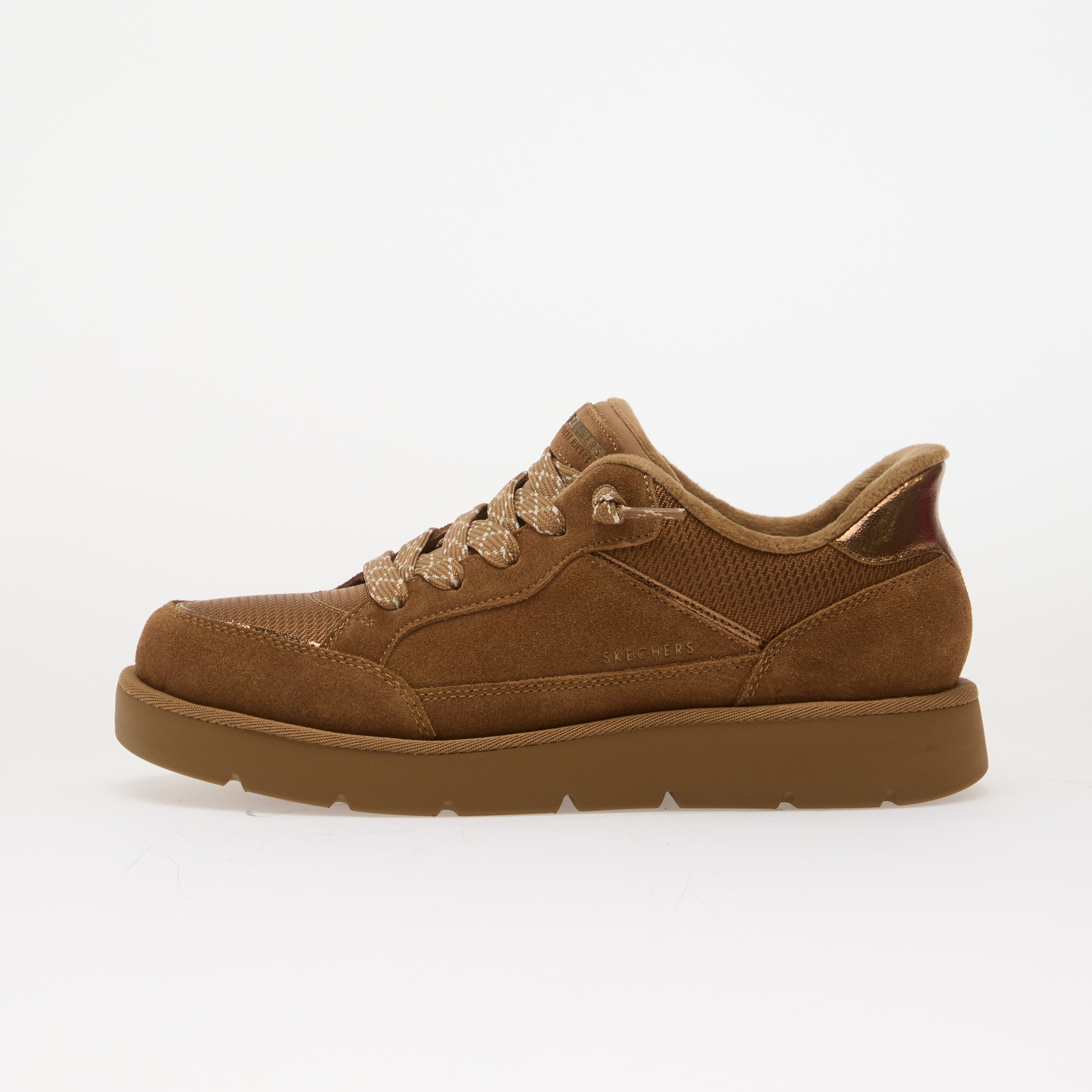 Skechers Keepsakes Cozy-Street Hiker E Chestnut 10