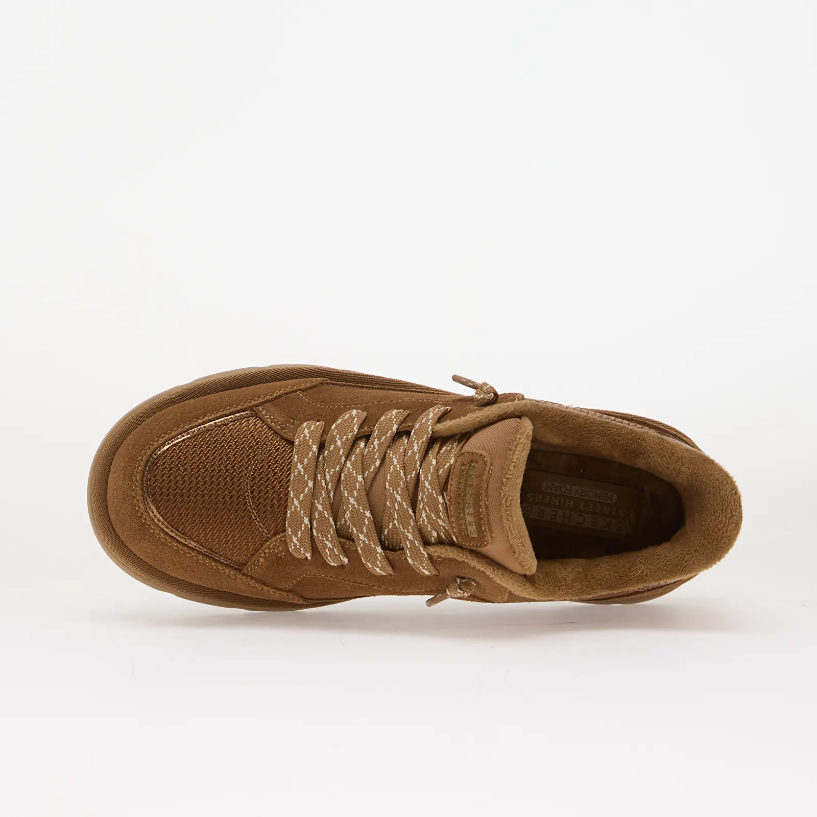 Dámske topánky a tenisky Skechers Keepsakes Cozy-Street Hiker E Chestnut