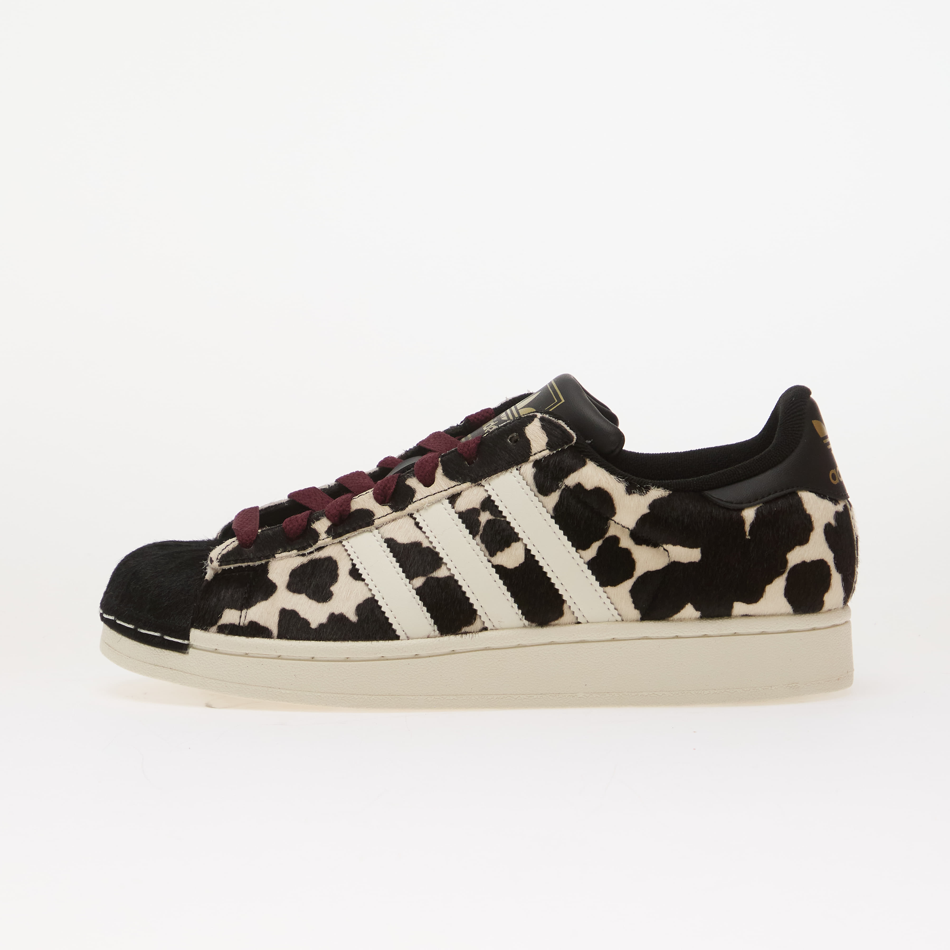 Сникърси adidas Superstar II Core Black/ Off White/ Maroon EUR 36 2/3