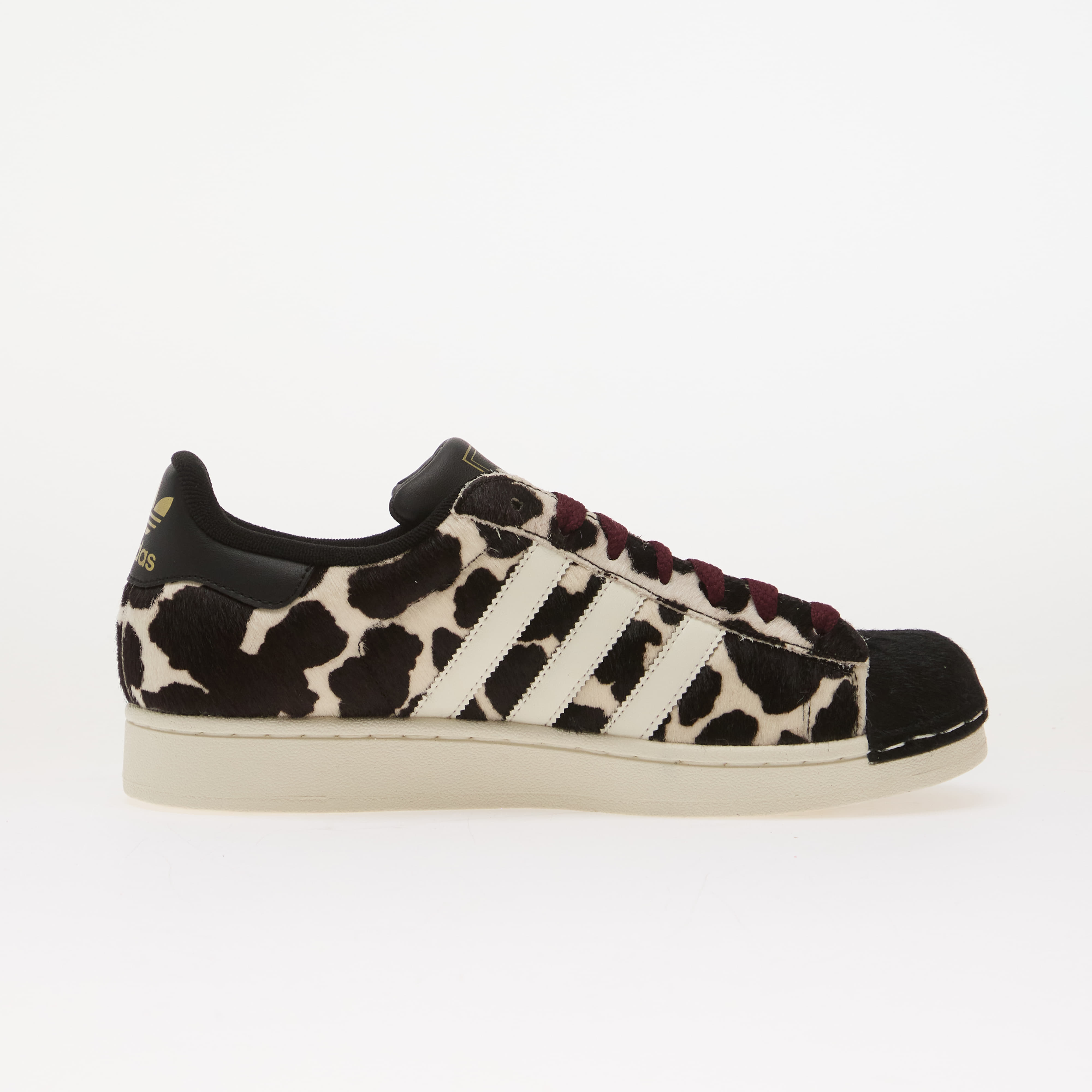 adidas Originals adidas Superstar II Core Black/ Off White/ Maroon 4.5 - 3