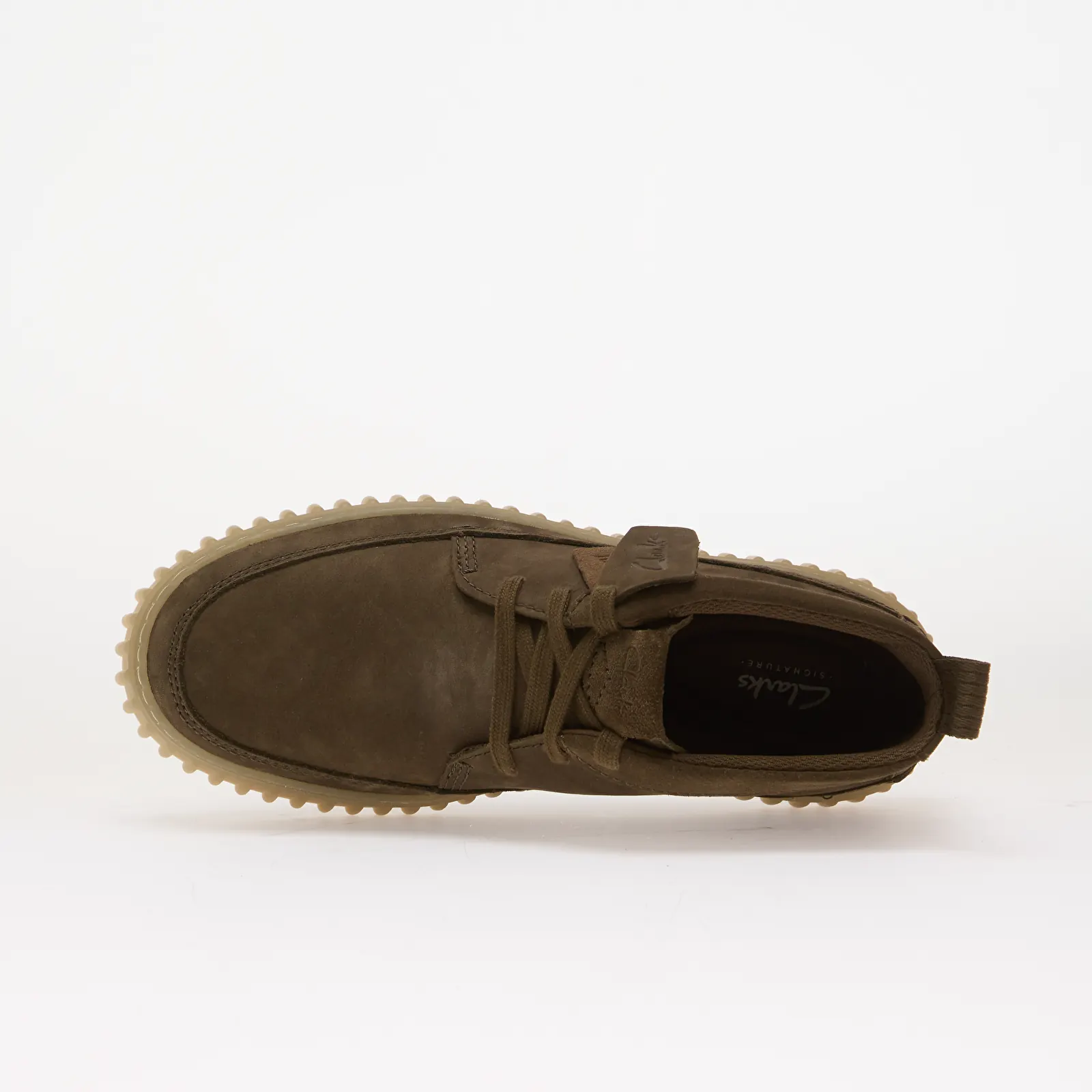 Чоловічі черевики Clarks Torhill Lace Hi Khaki Nubuck