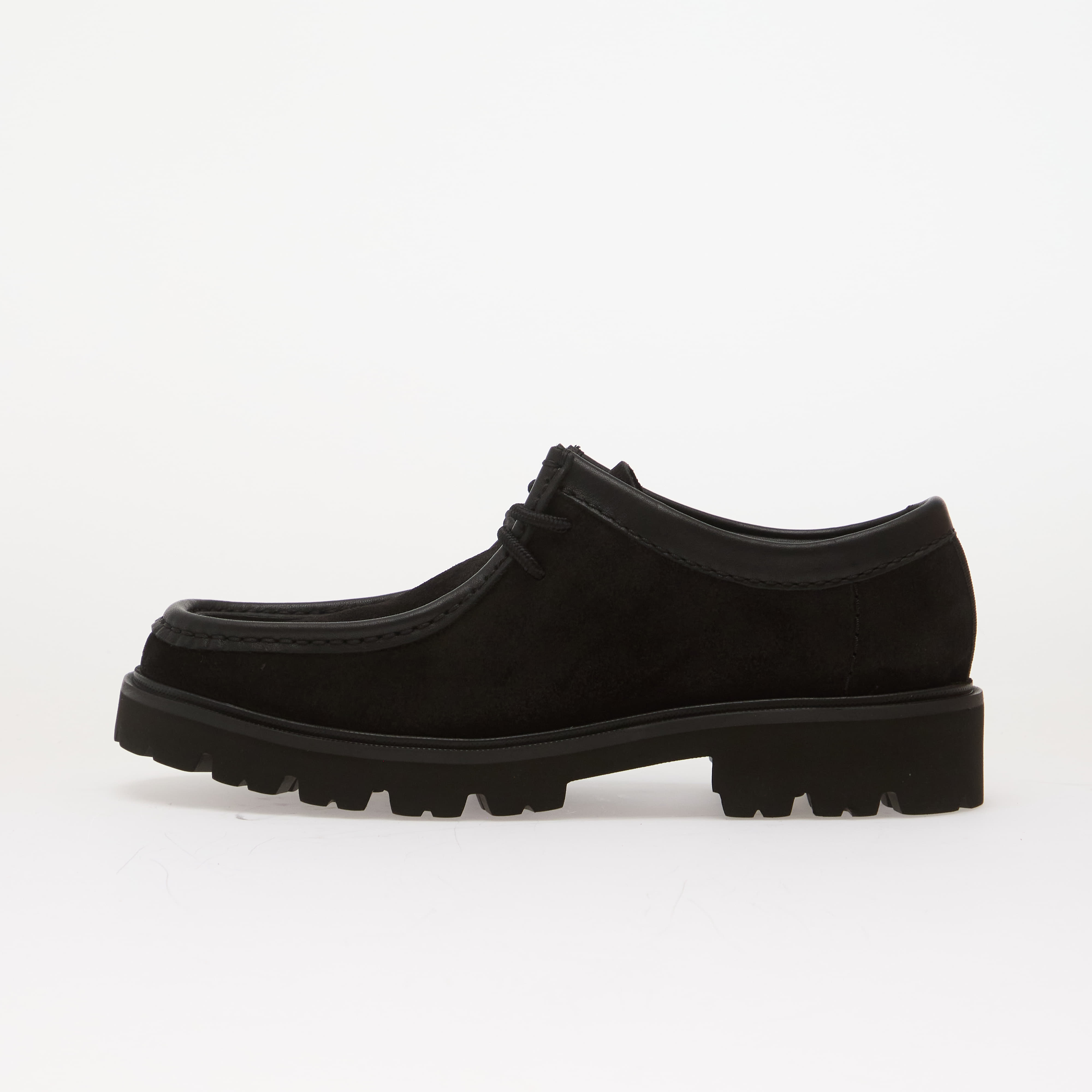 Сникърси Clarks Cleyhill Seam Black Suede EUR 46